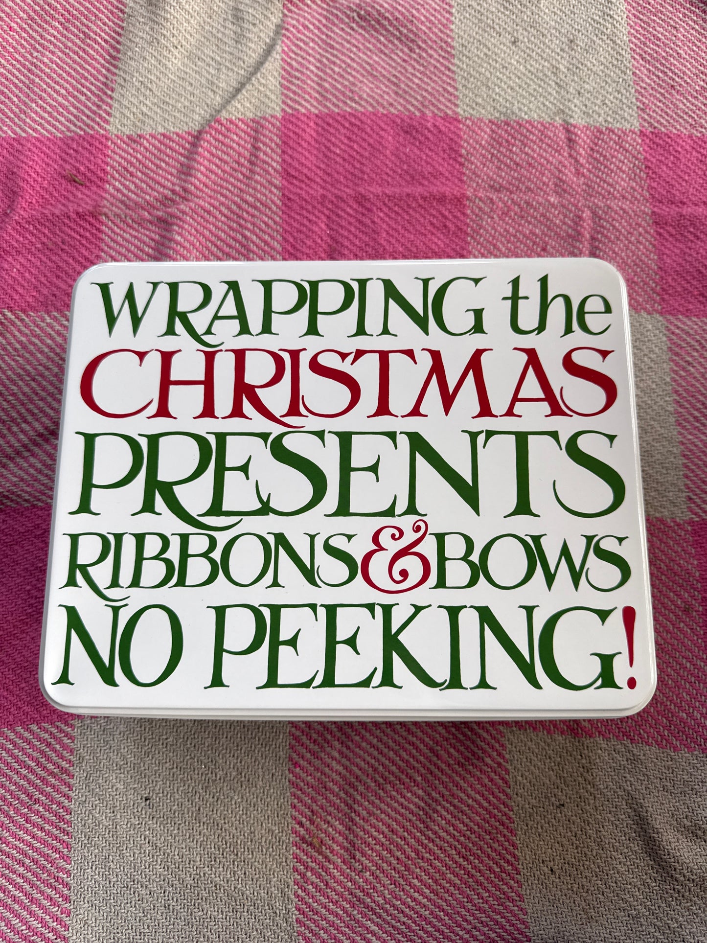 Emma Bridgewater Large Flat Tin