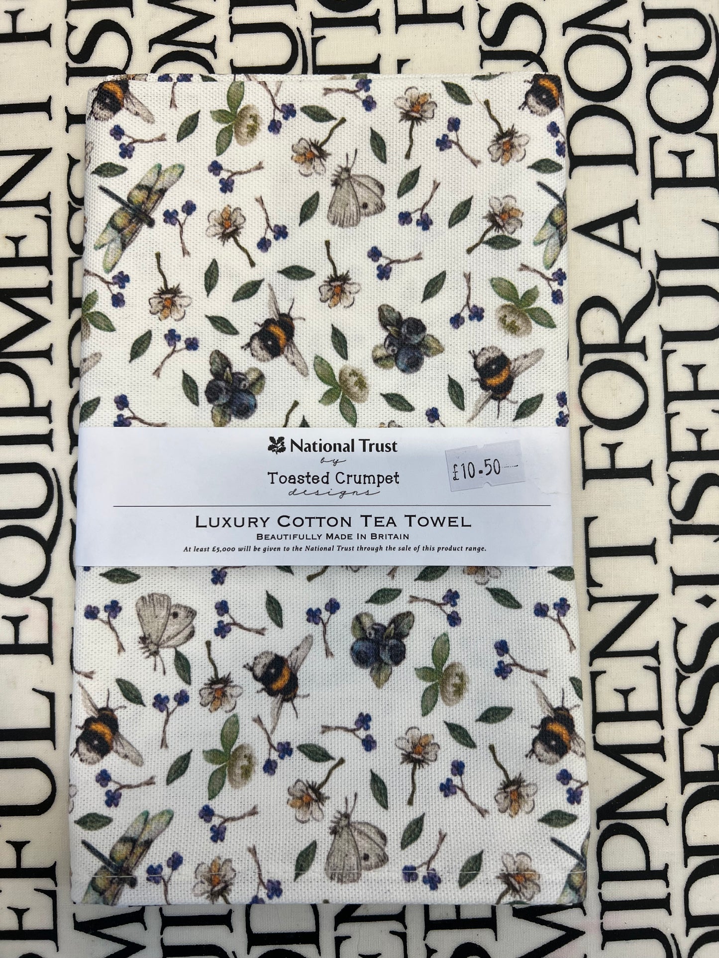 Toasted Crumpet Tea Towel