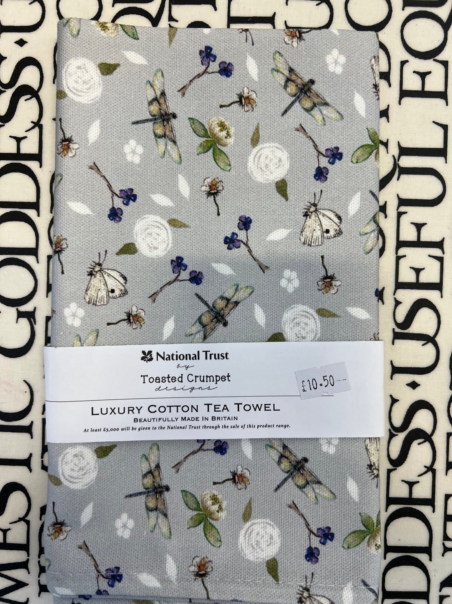 Toasted Crumpet Tea Towel