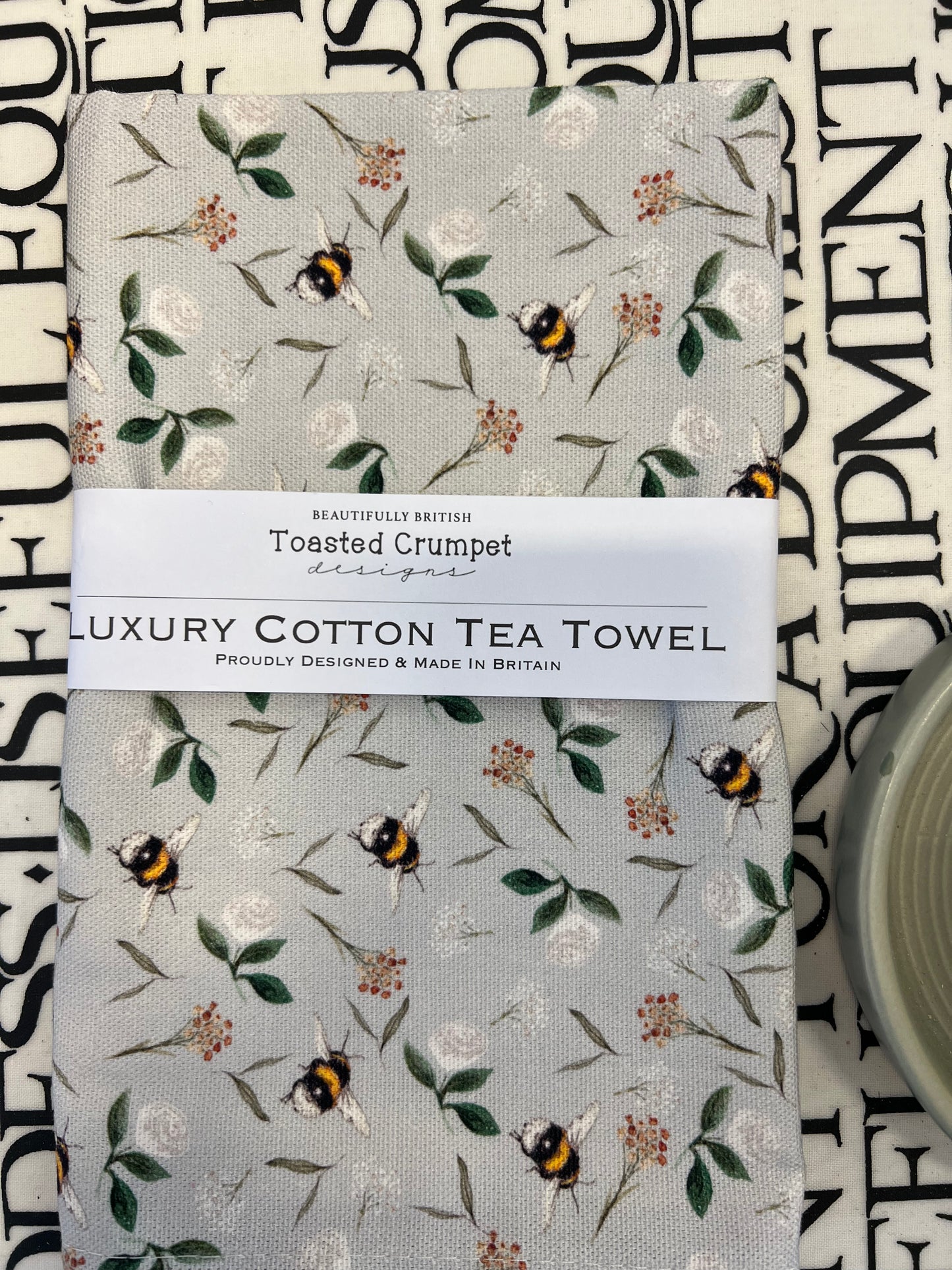 Toasted Crumpet Tea Towel