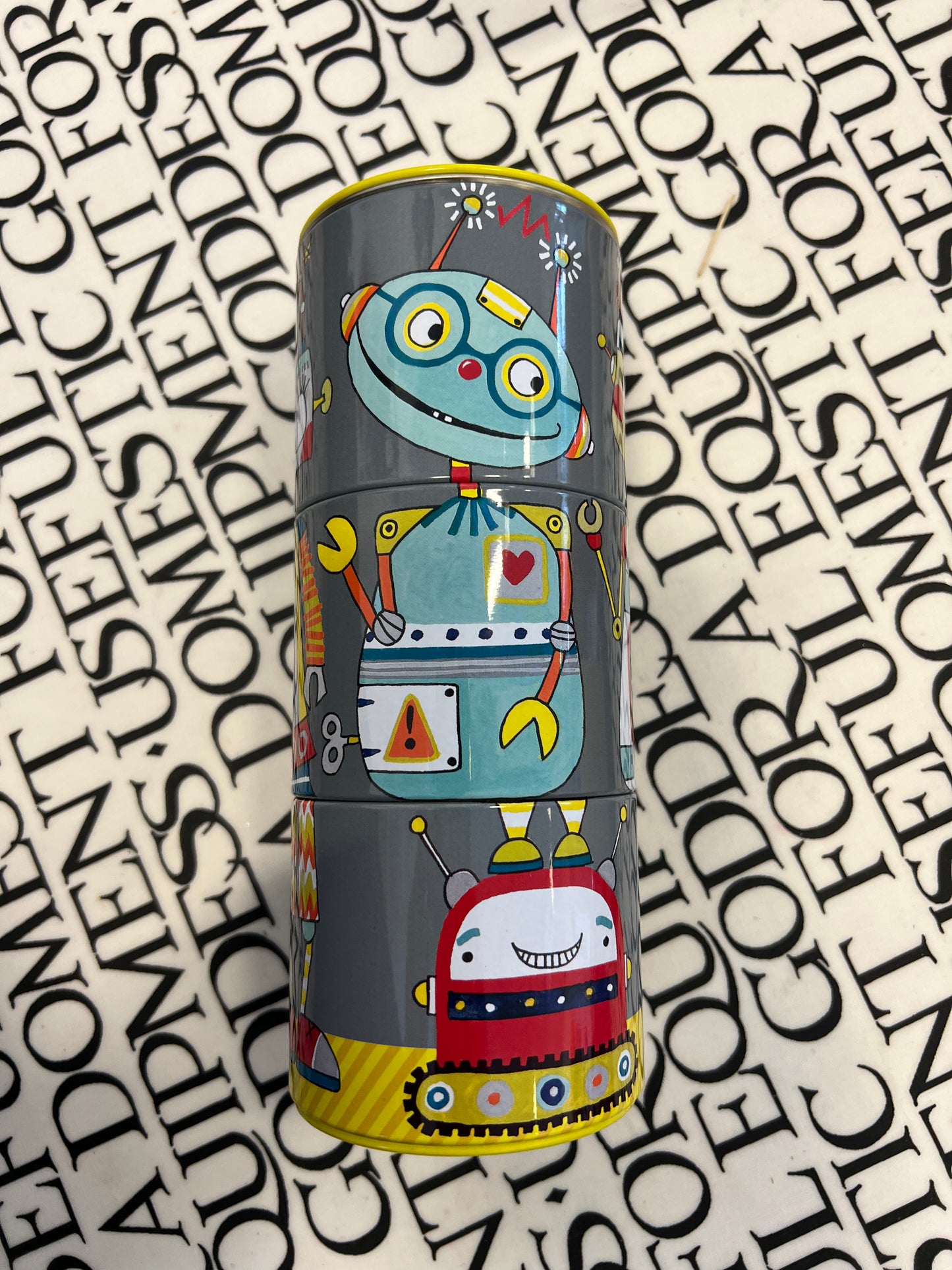 Rachel Ellen Swivel Tin Money Box