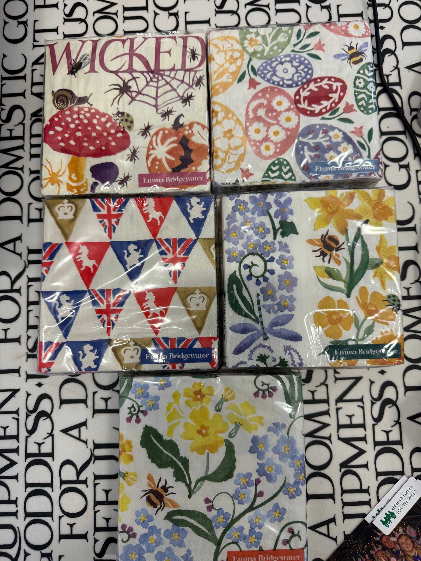 Emma Bridgewater 25x25 Cocktail Napkins