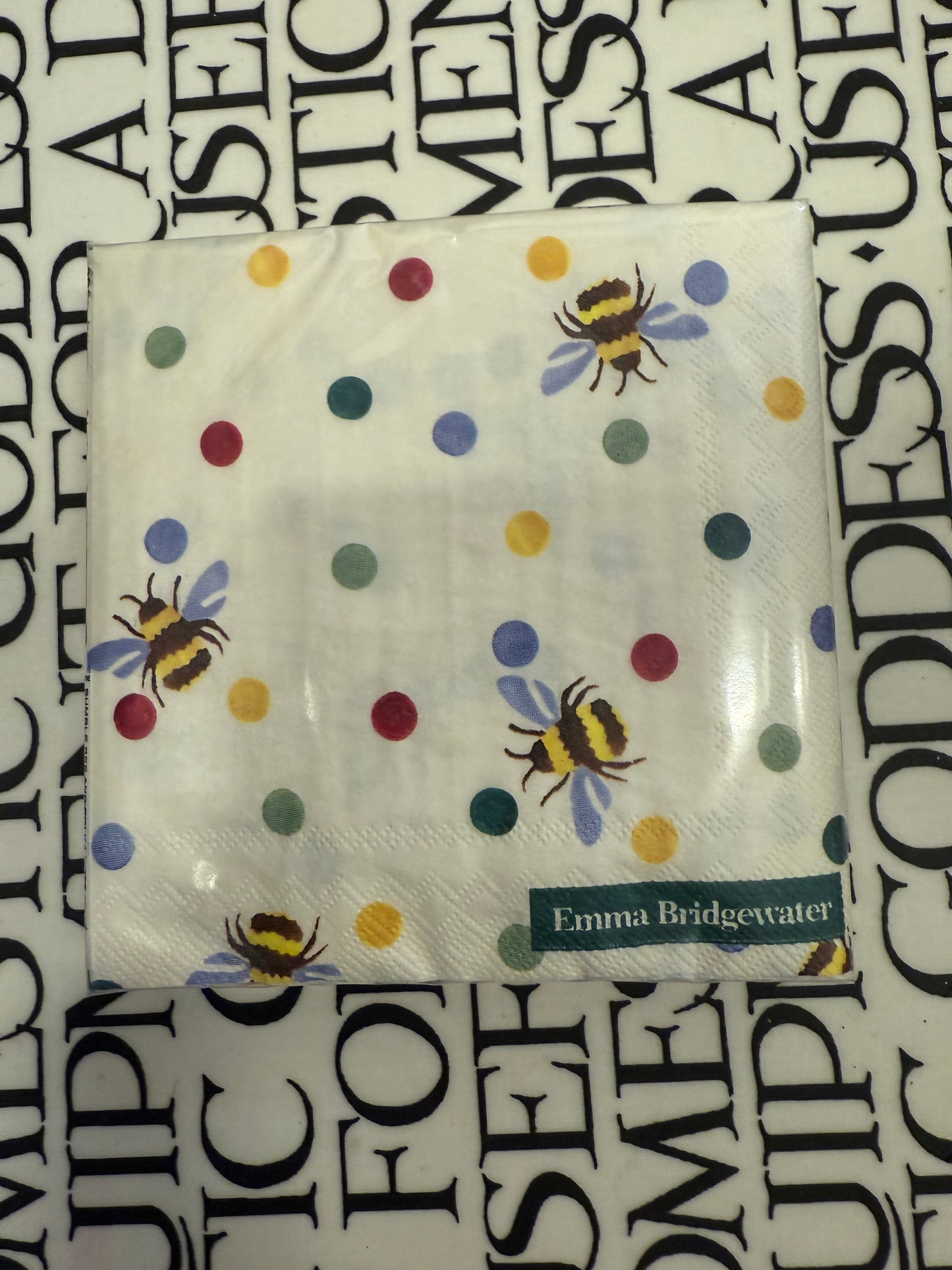 Emma Bridgewater 25x25 Cocktail Napkins