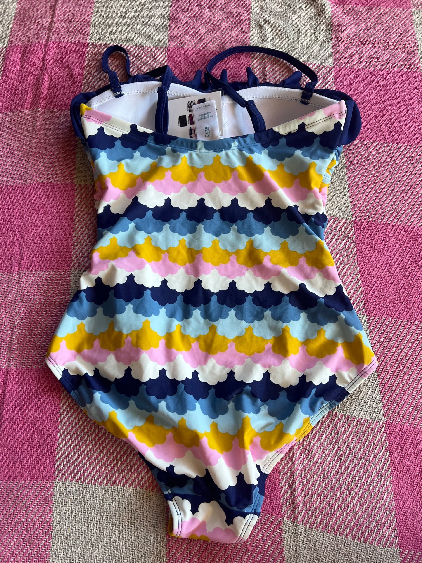 Boden Swimsuit Multi Clouds