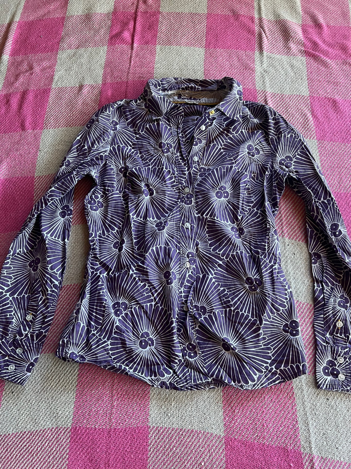 Boden Purple Shirt