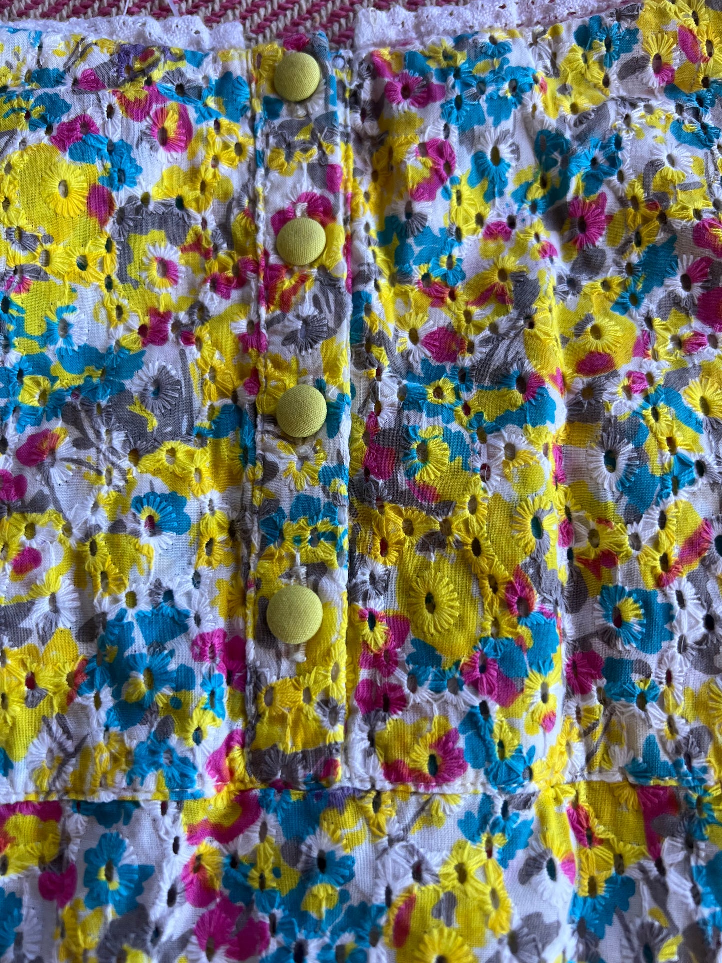 Boden Yellow Floral Top