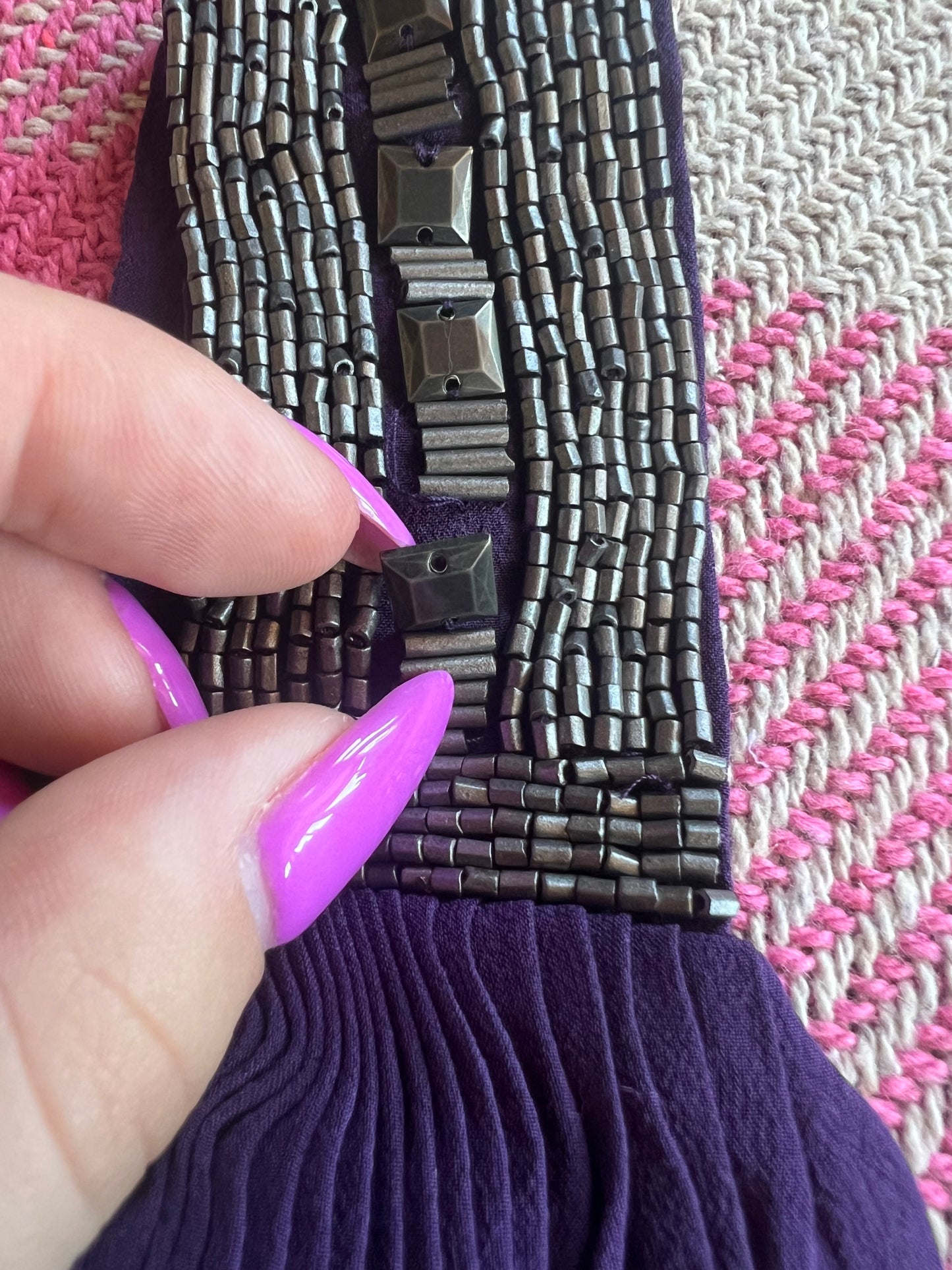 Boden Purple Formal Dress