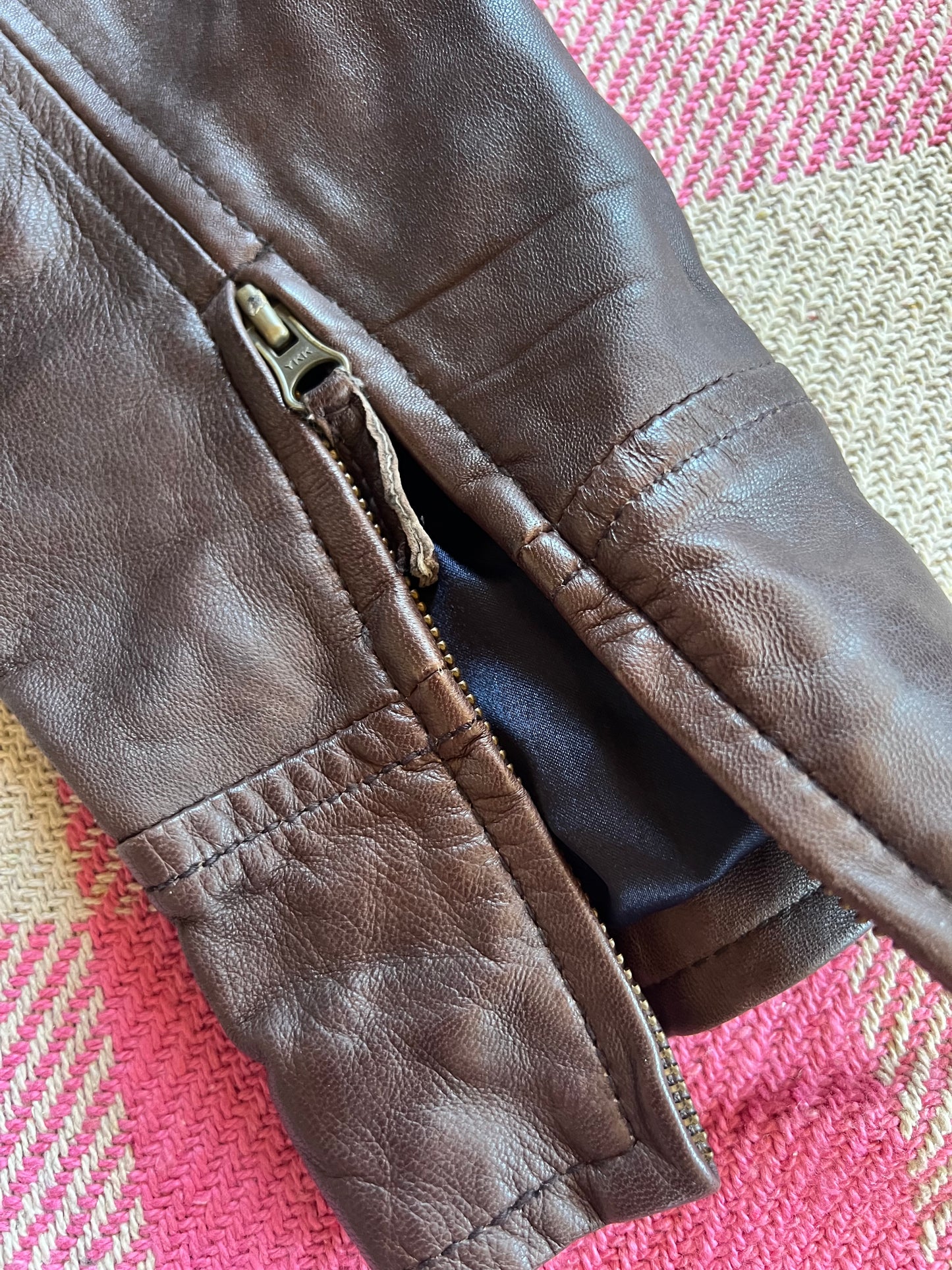 Boden Brown Leather Jacket
