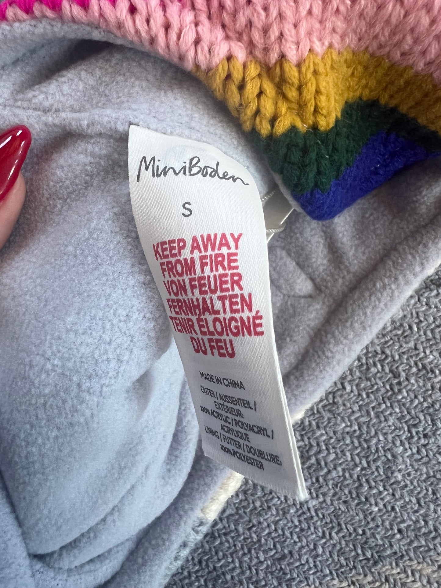 Mini Boden Unicorn Hat