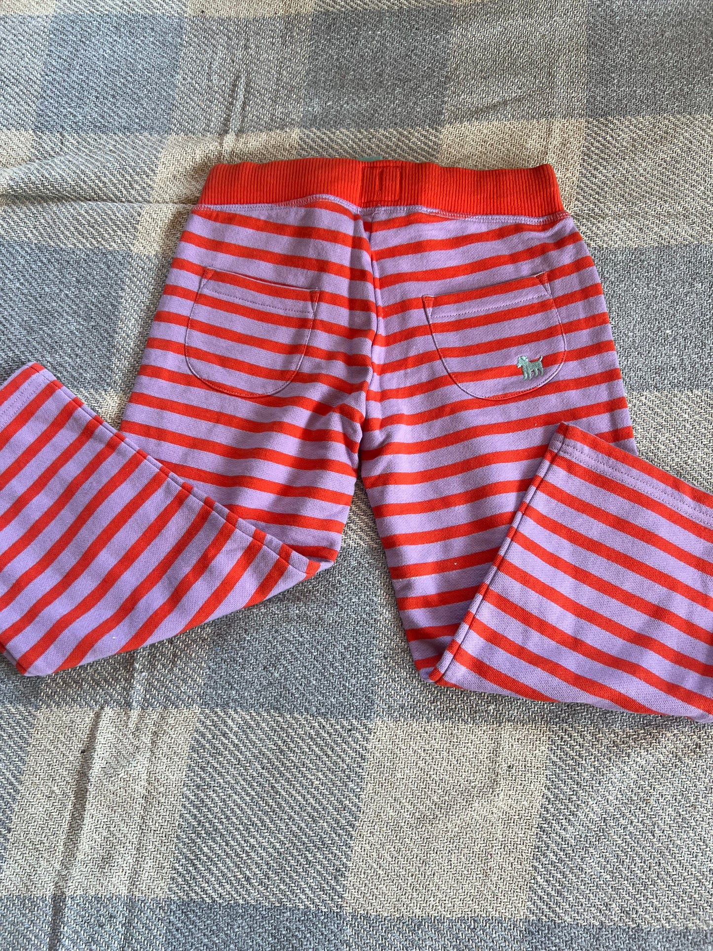 Mini Boden Striped Trousers