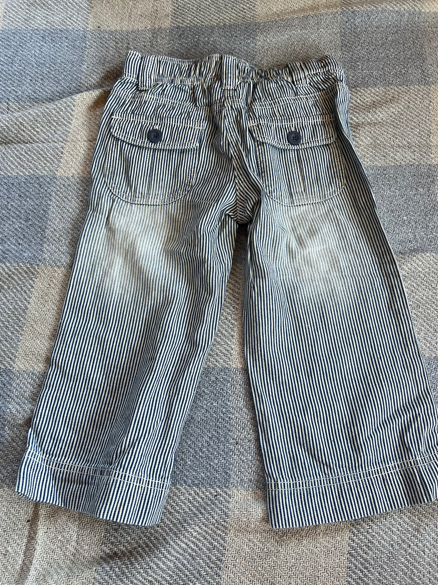 Mini Boden Striped Trousers