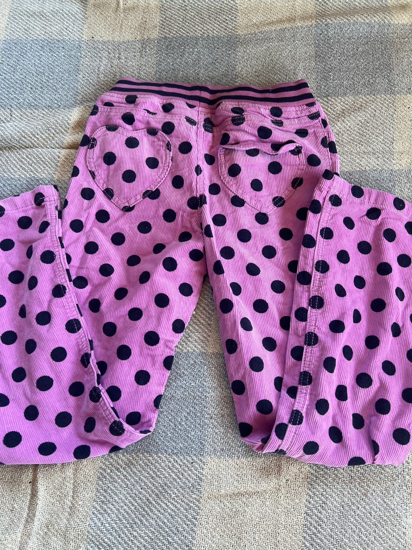 Mini Boden Purple Trousers