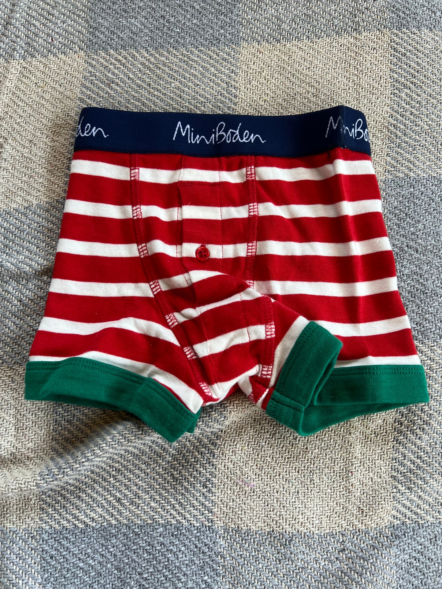 Mini Boden Striped Boxers
