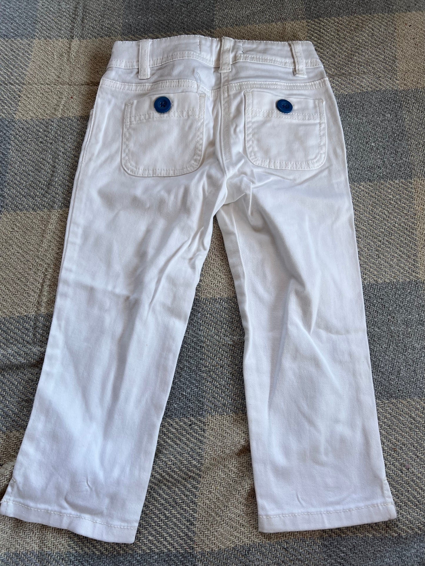 Mini Boden White Jeans