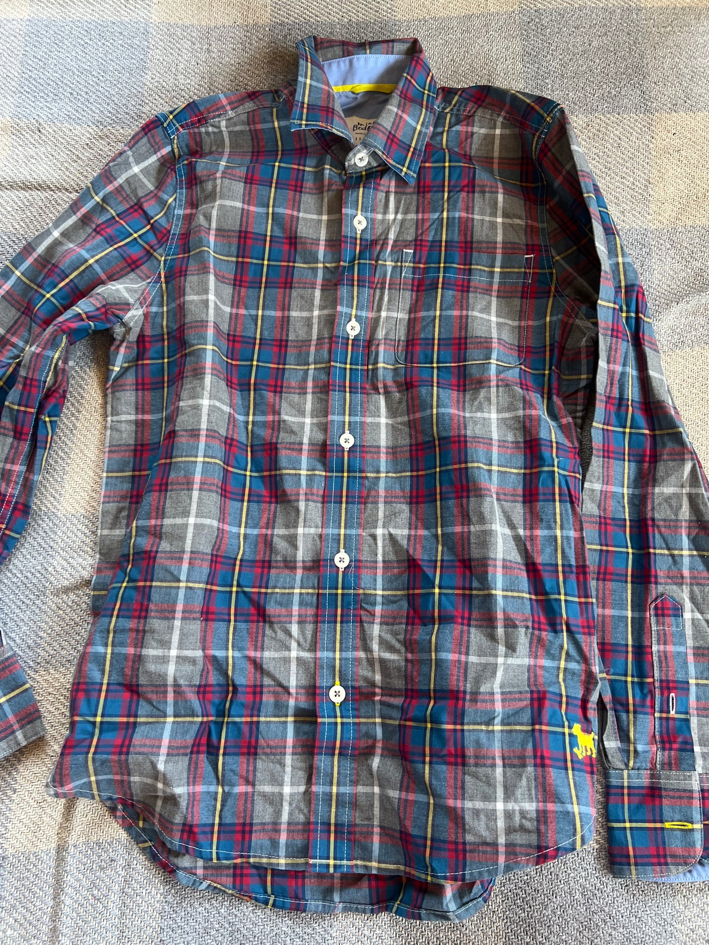 Mini Boden Tartan Shirt