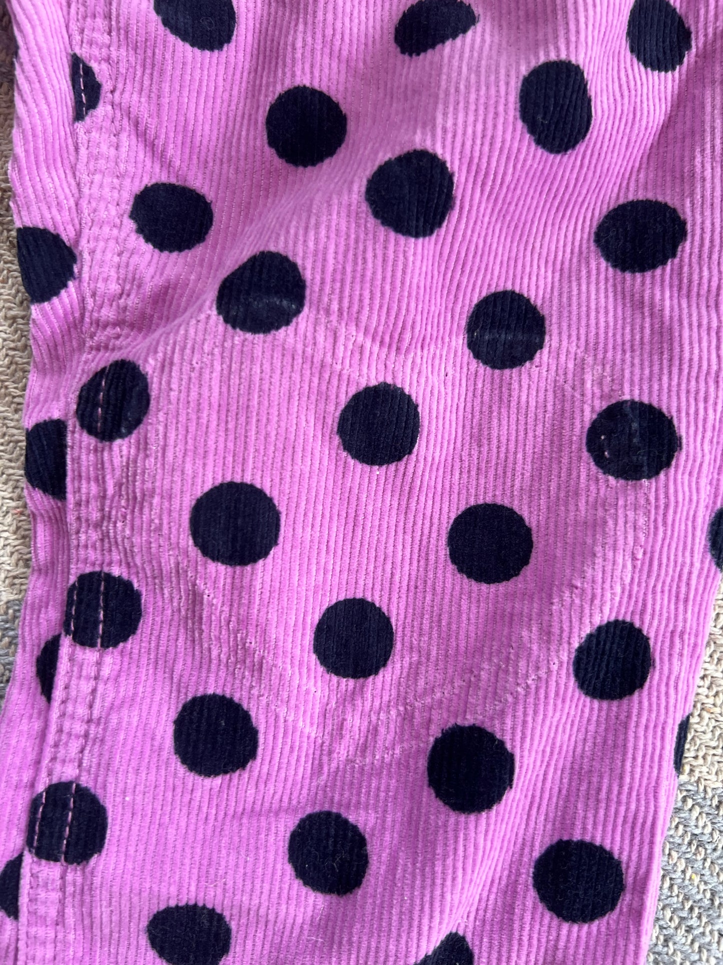 FAULTY Mini Boden Purple Trousers