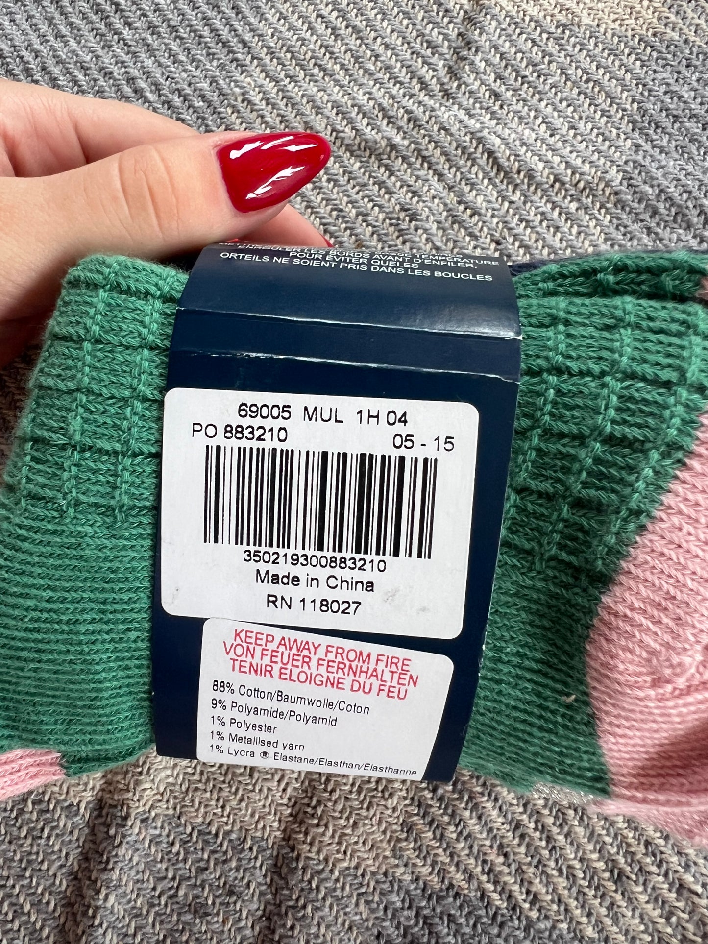 Johnnie B 5 Pack of Socks
