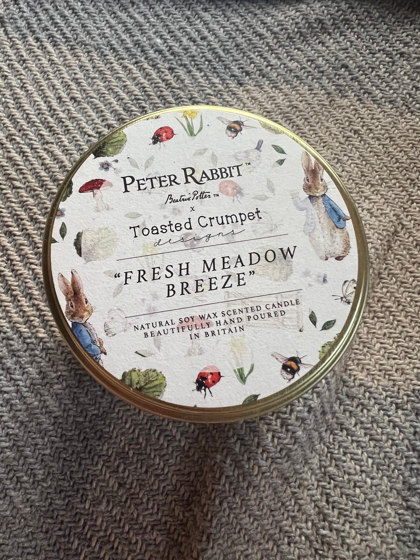 Toasted Crumpet Tin Candles