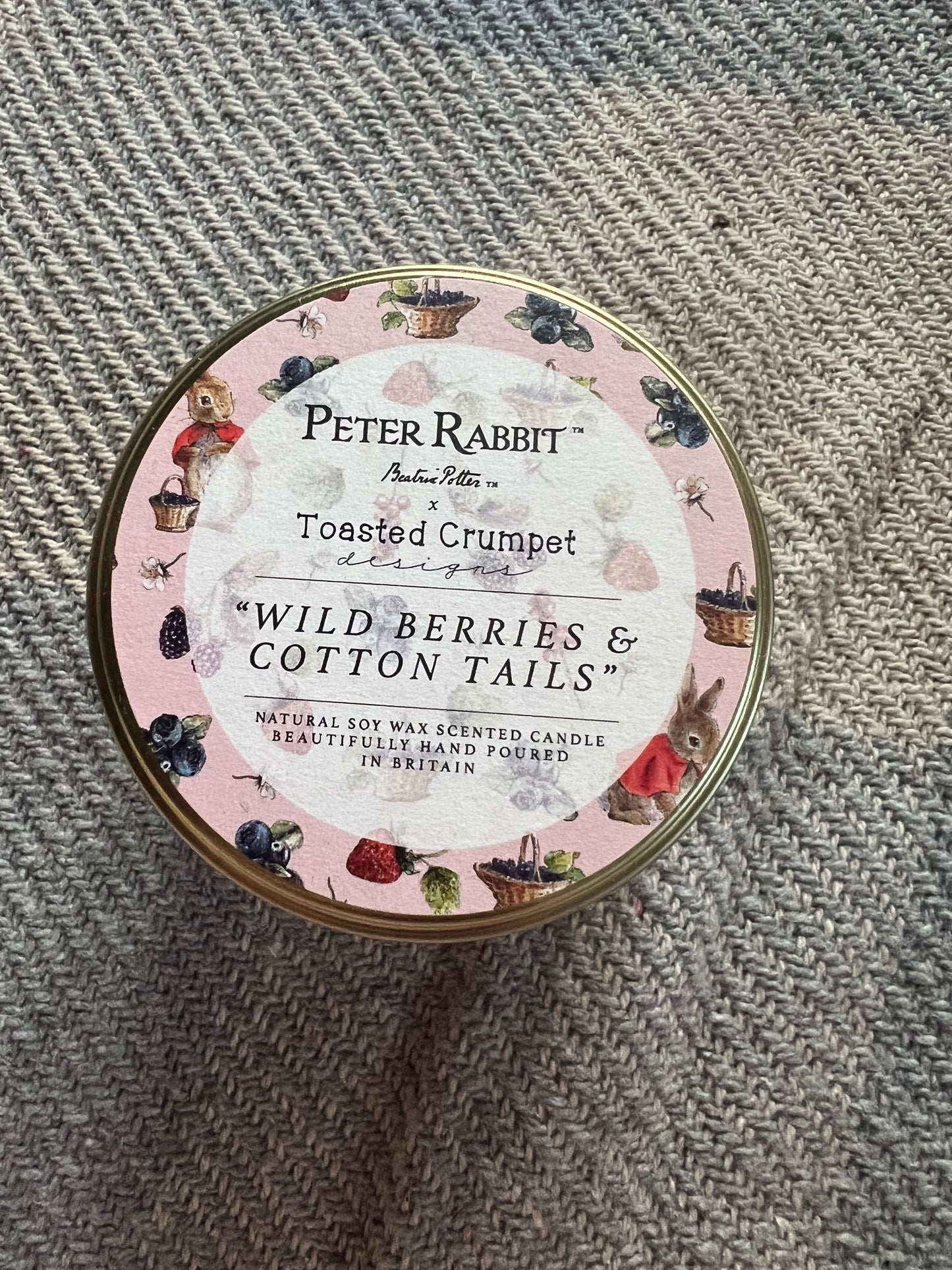 Toasted Crumpet Tin Candles