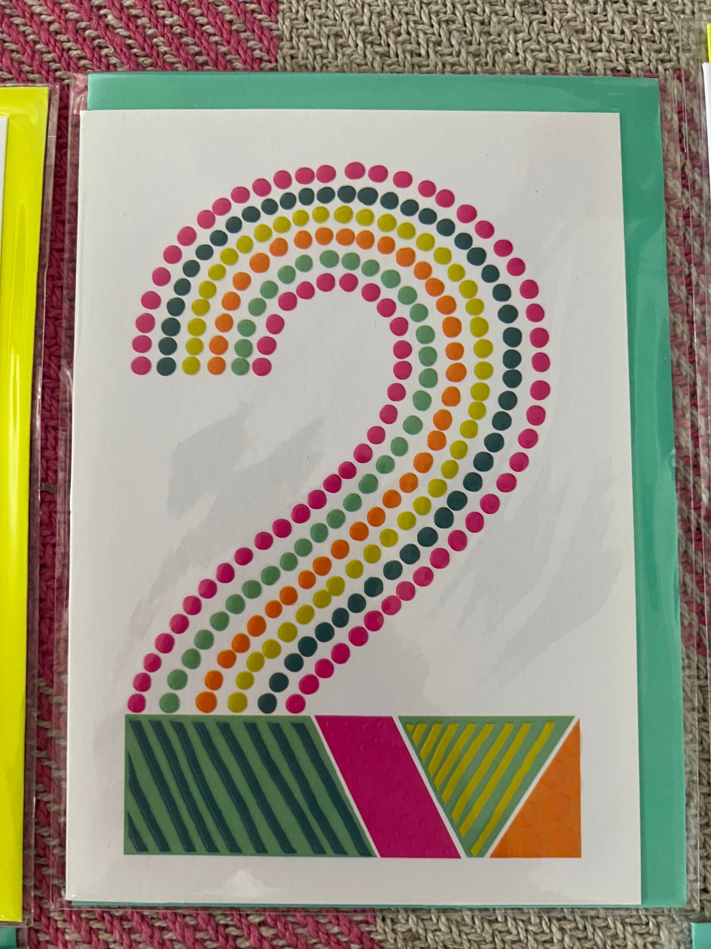 Rachel Ellen Number Birthday Cards 1-9