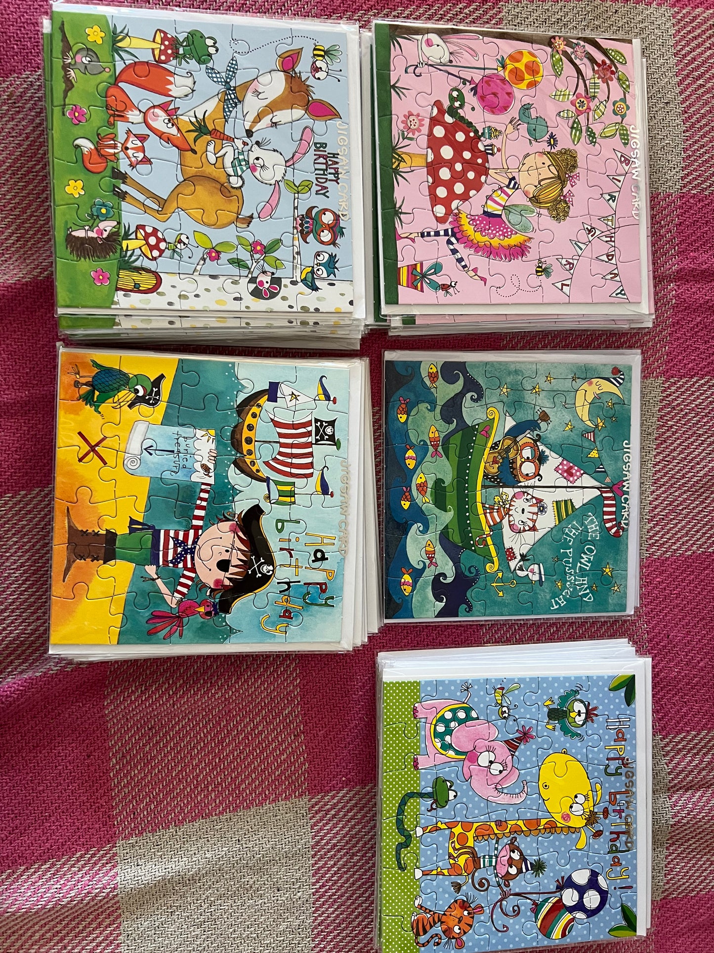 Rachel Ellen Jigsaw Cards