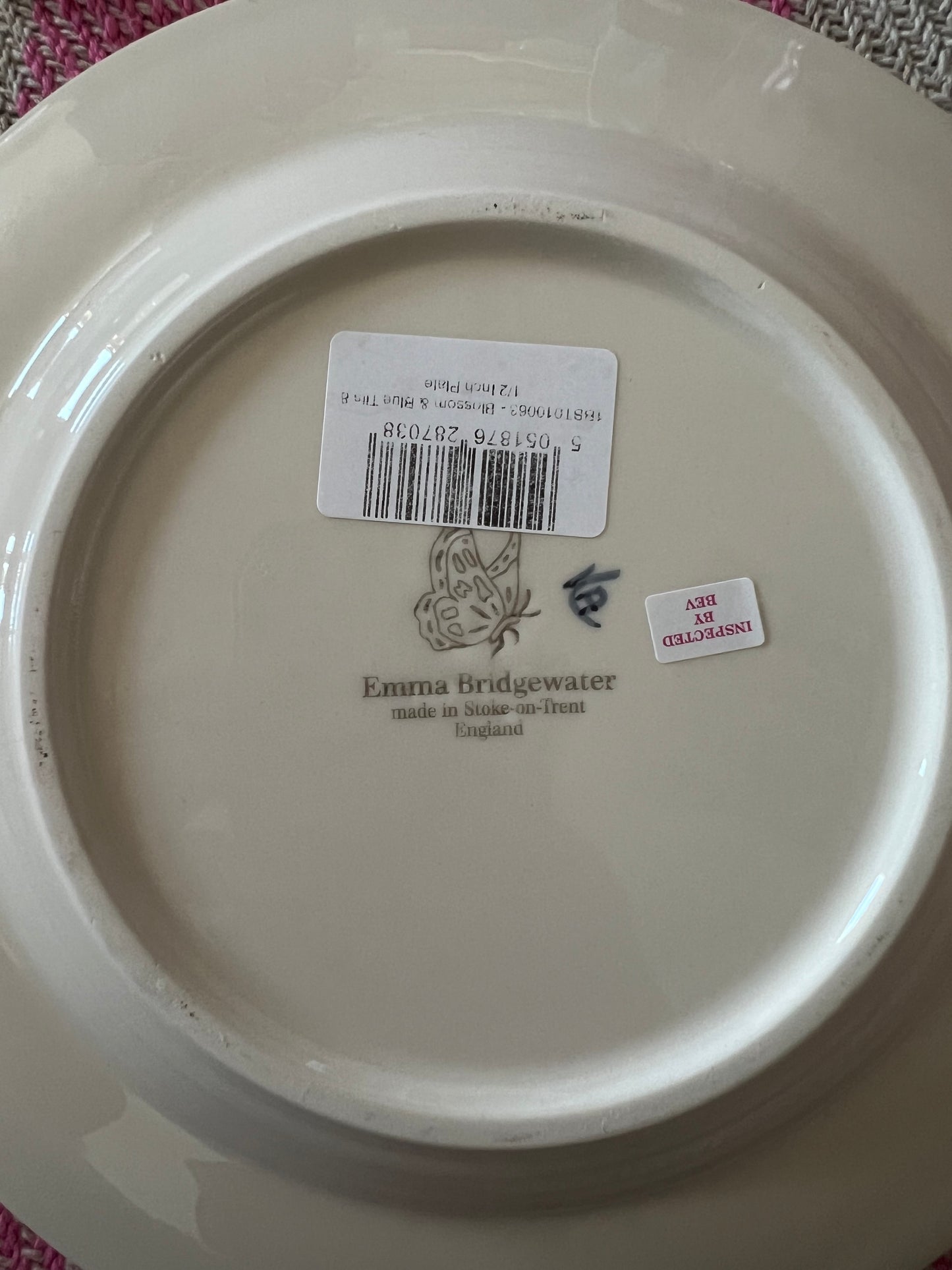 Emma Bridgewater Medium Bluetit Plate