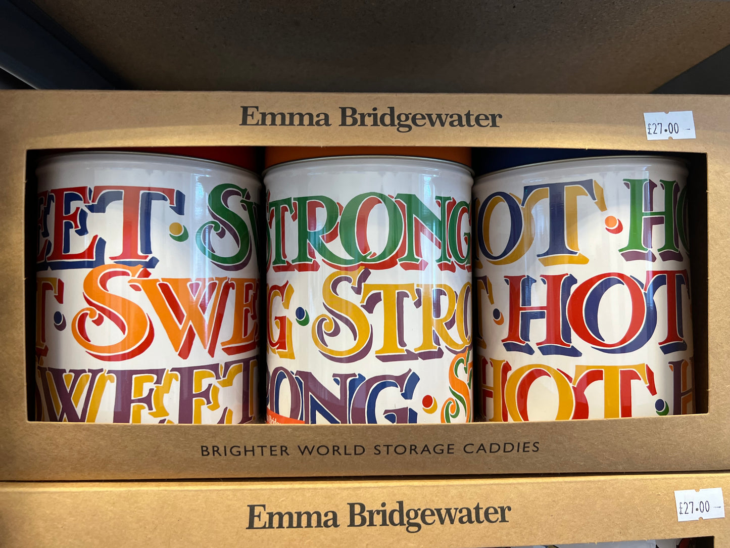Emma Bridgewater Set of 3 Caddies