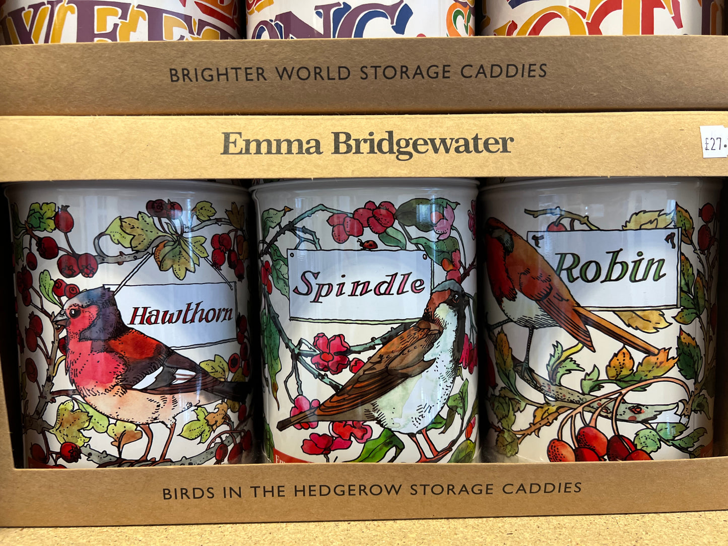 Emma Bridgewater Set of 3 Caddies