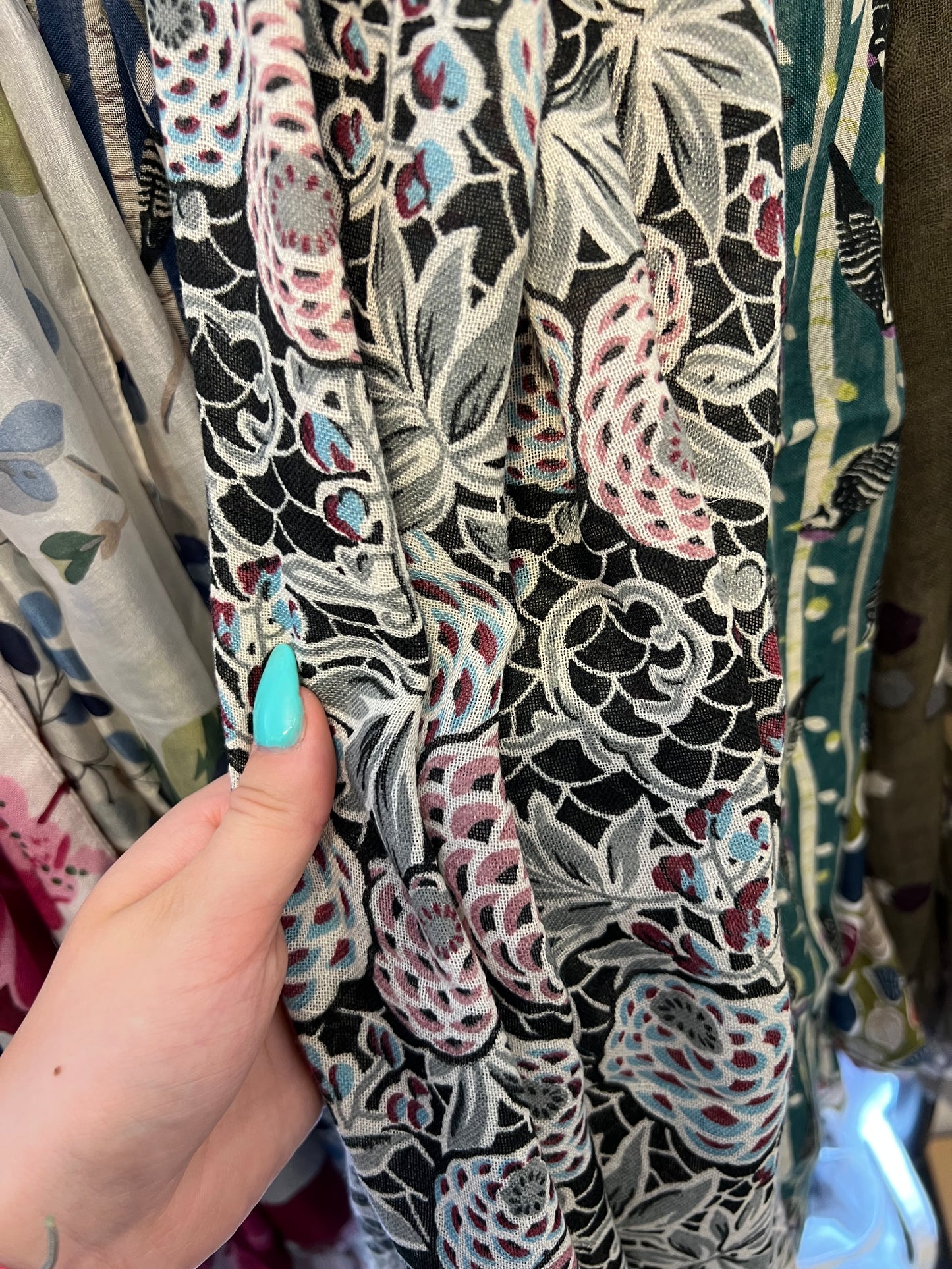 Peony Scarves