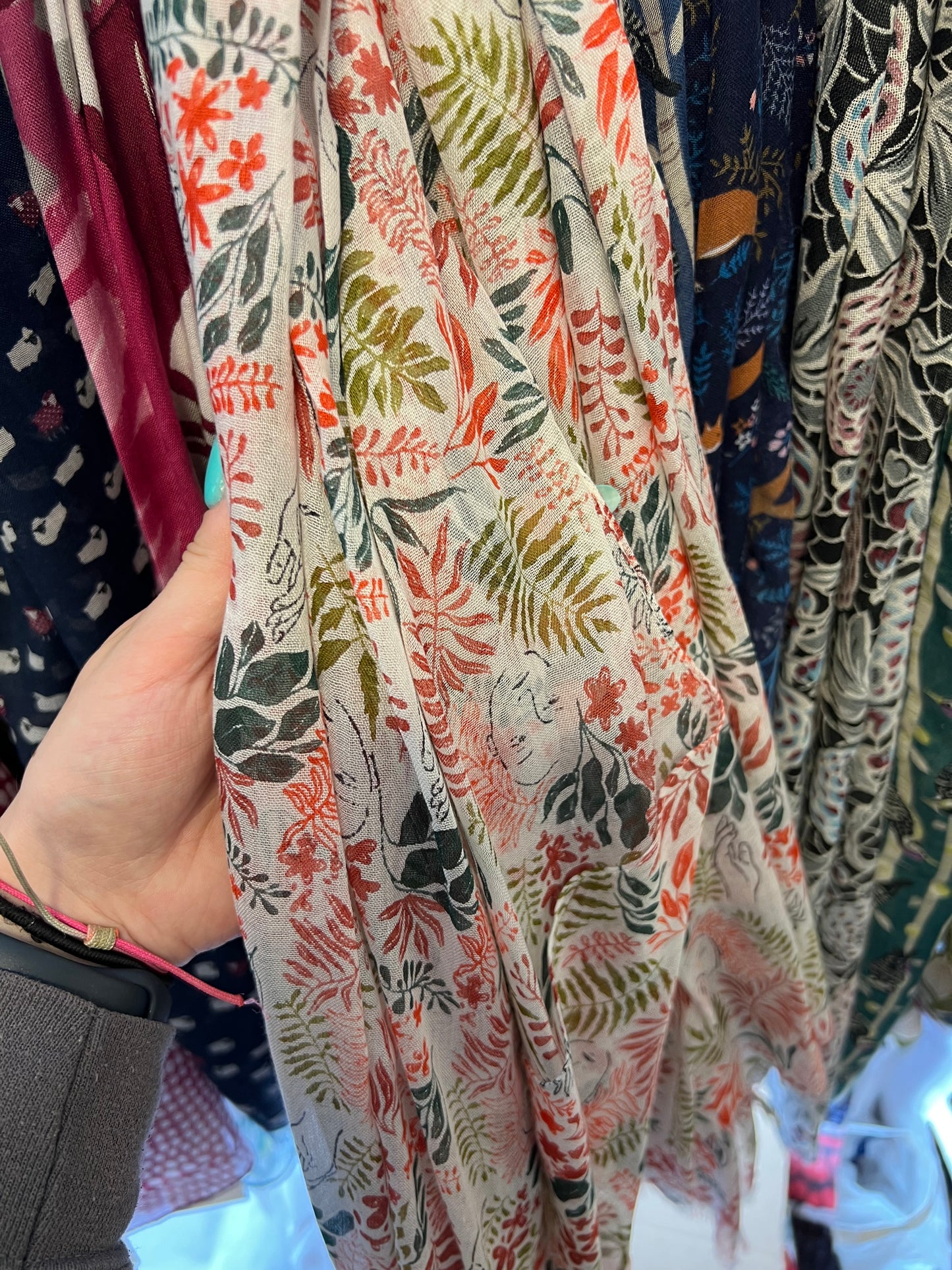Peony Scarves