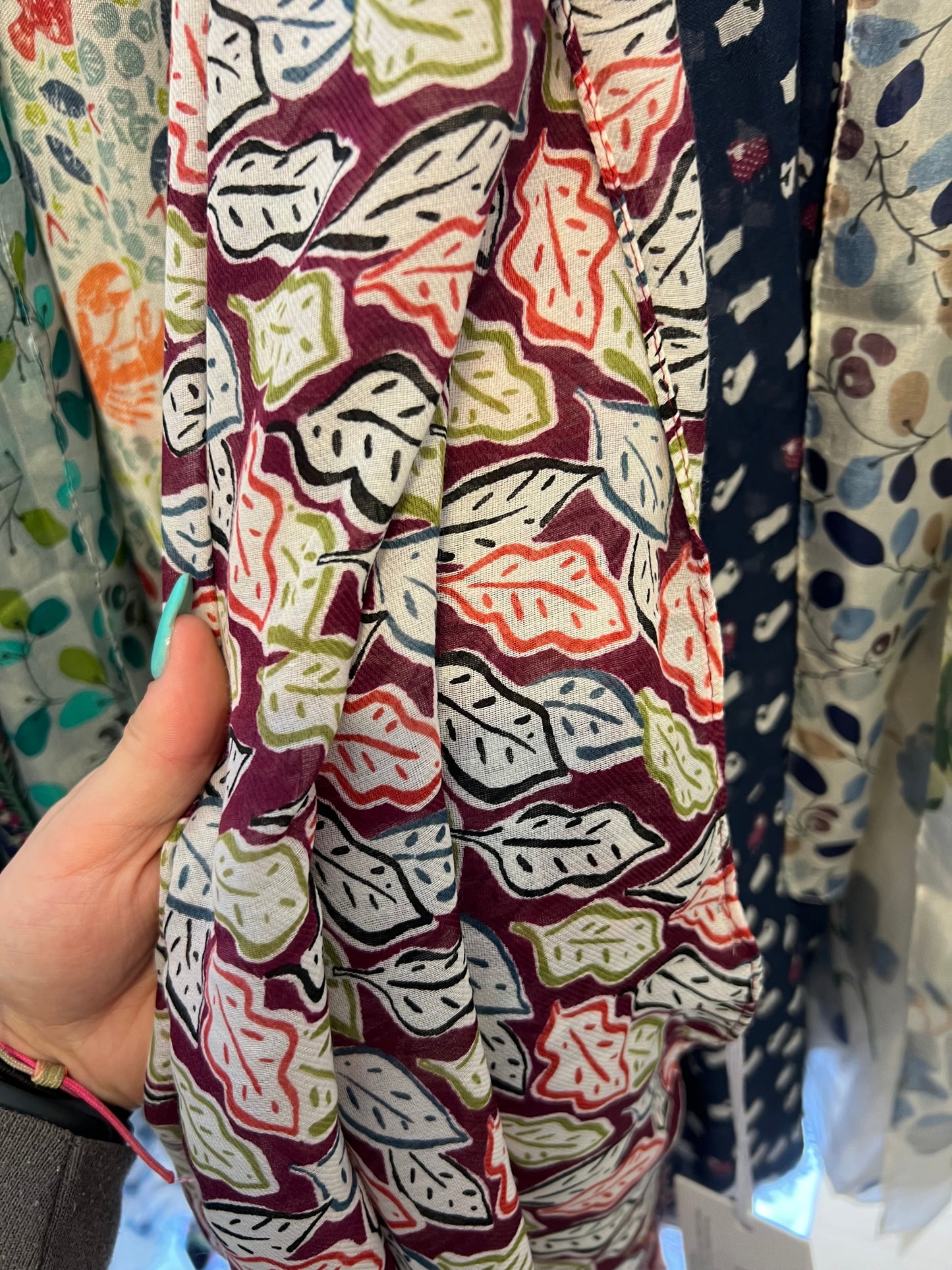 Peony Scarves