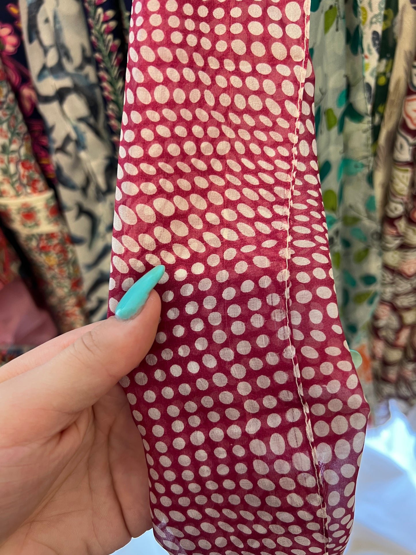 Peony Scarves