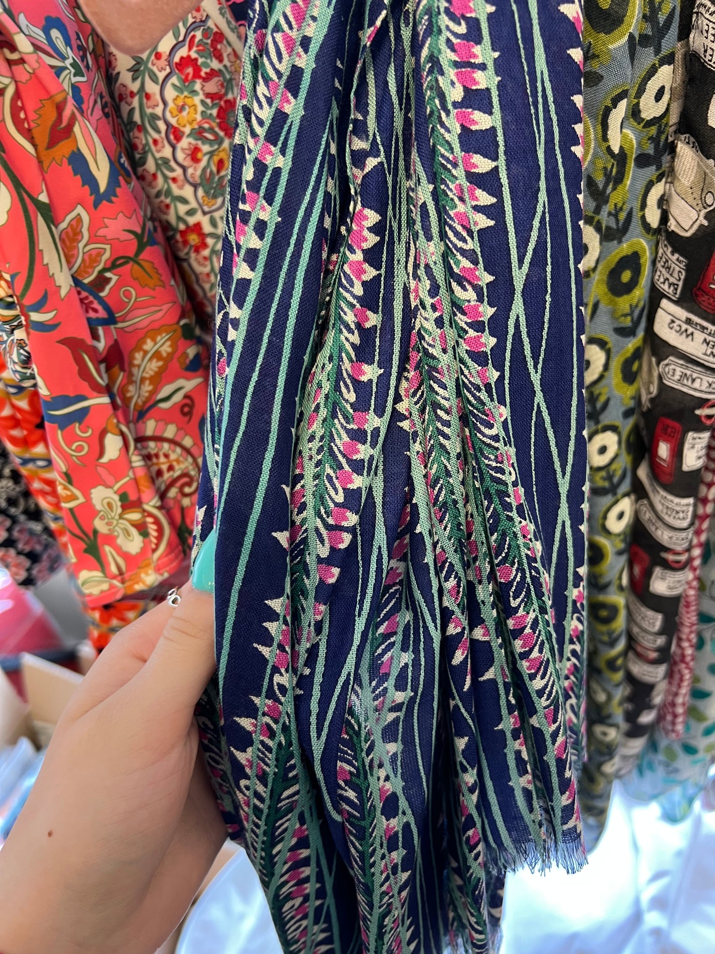 Peony Scarves