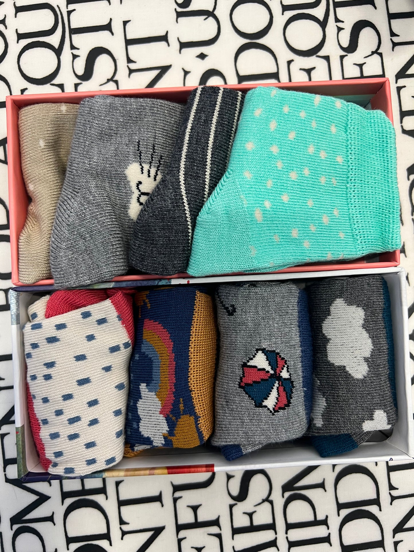 Thought Little Kids 4 Pack Socks