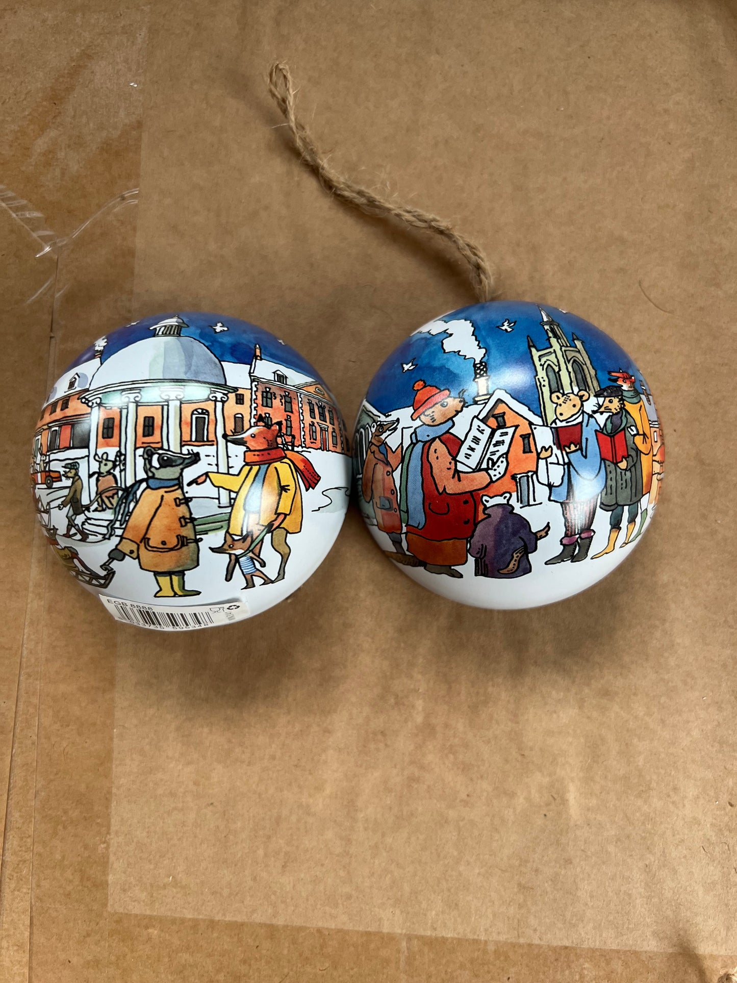 Emma Bridgewater Winter Scenes Baubles