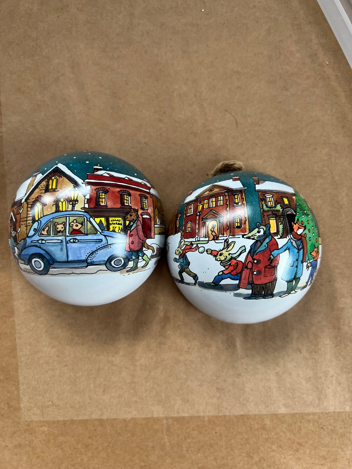 Emma Bridgewater Winter Scenes Baubles