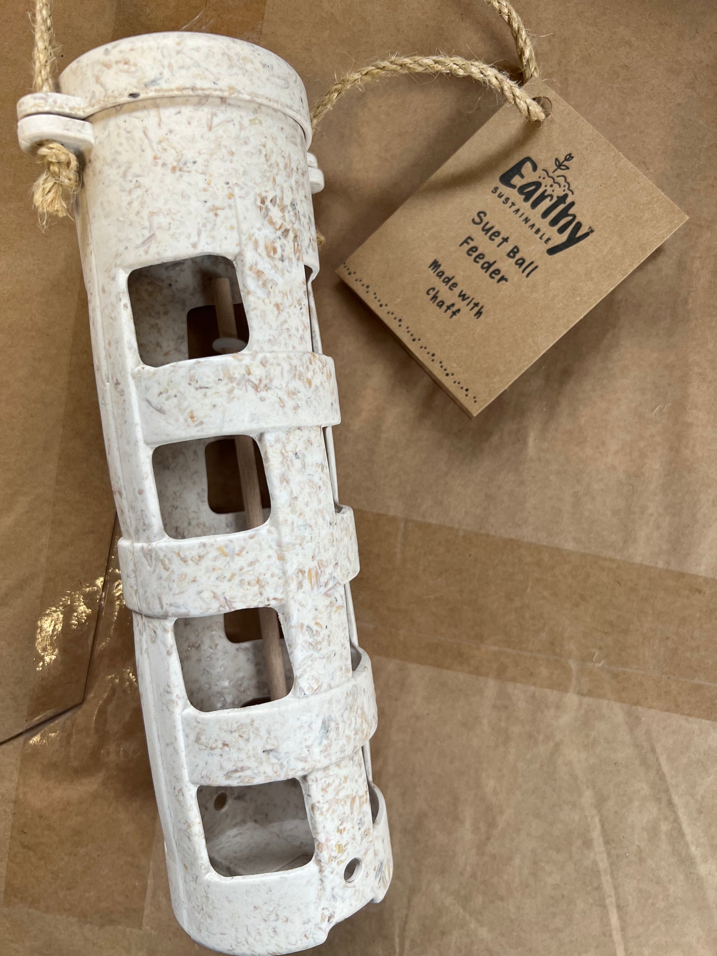 Earthy Sustainable Suet Ball Feeder