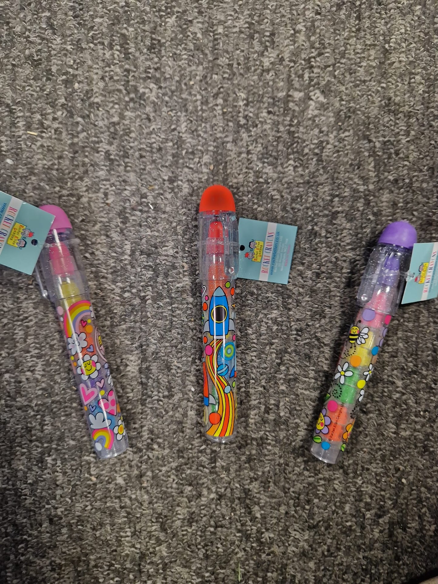 Rachel Ellen Erasable Rocket Crayon