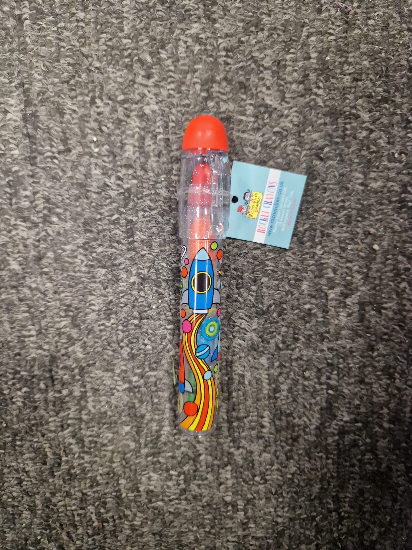 Rachel Ellen Erasable Rocket Crayon