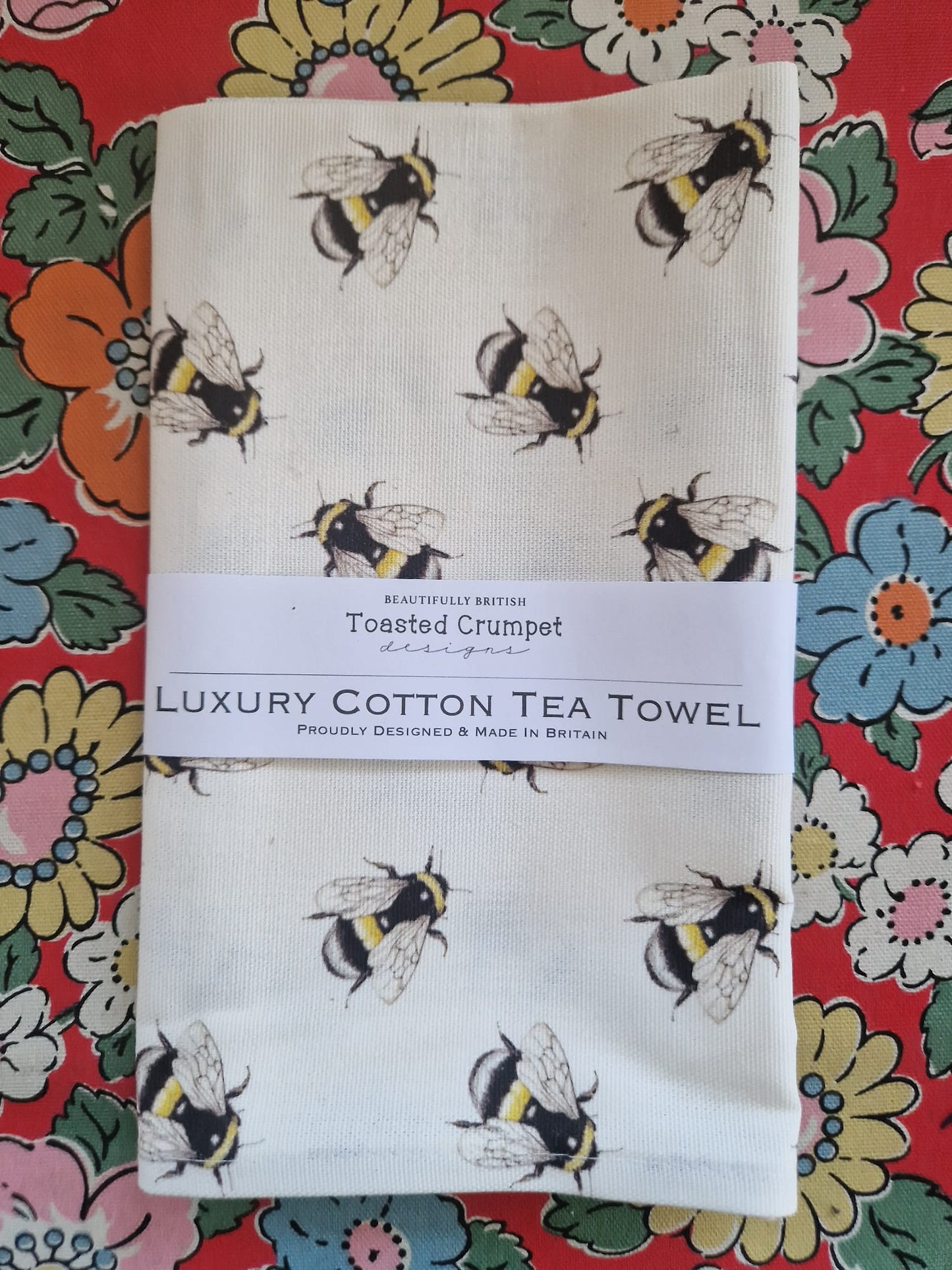Toasted Crumpet Tea Towel