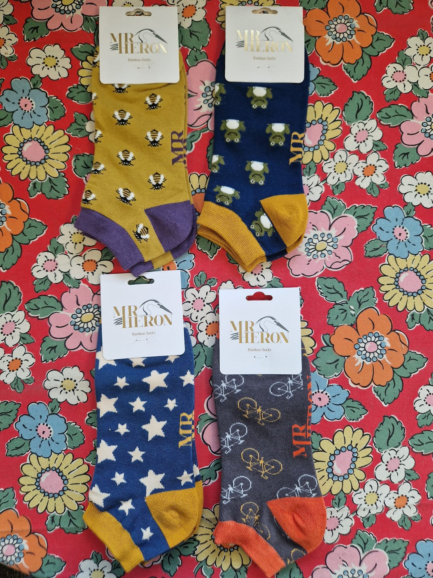 Mr. Heron Trainer Socks