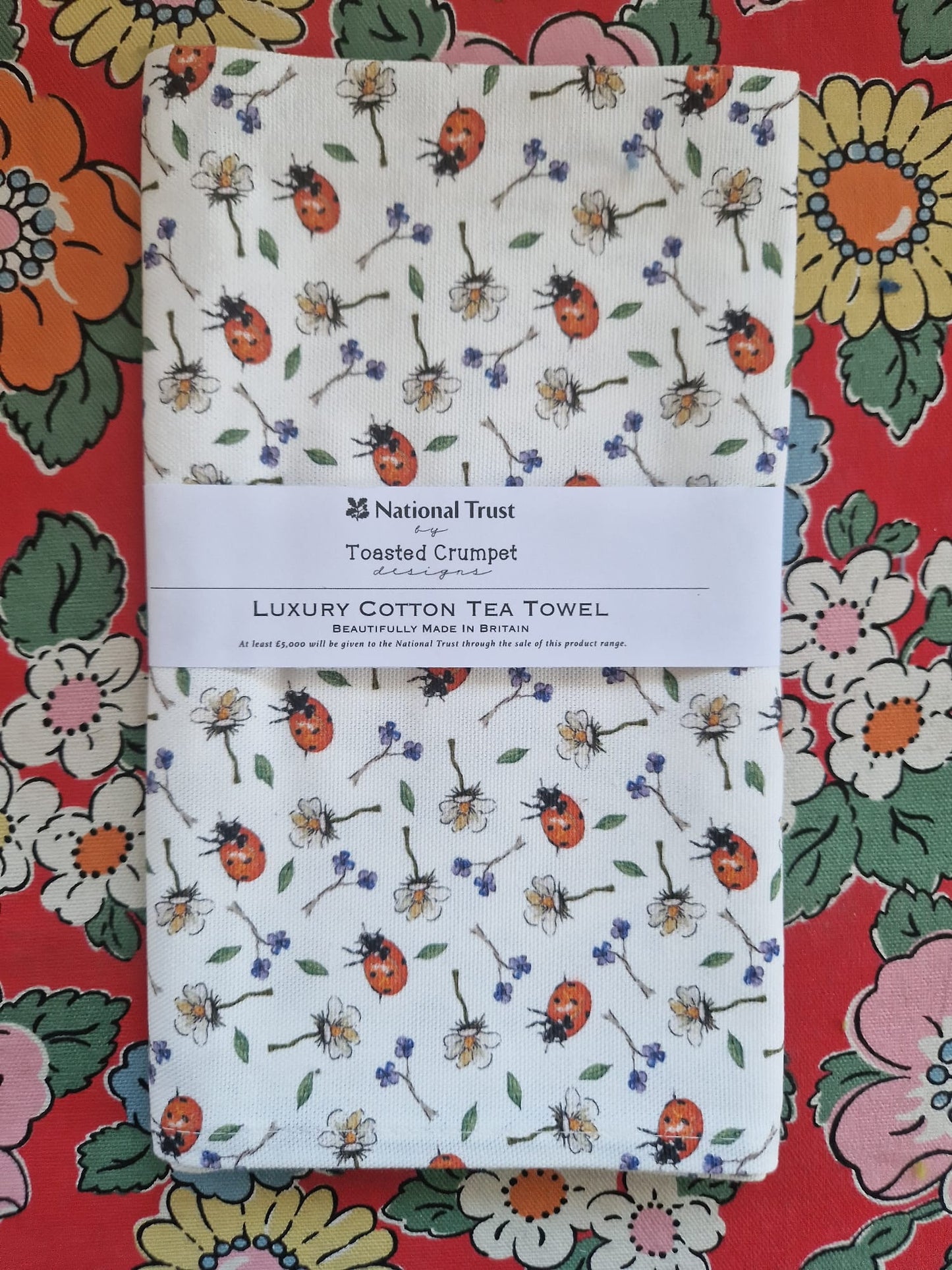 Toasted Crumpet Tea Towel