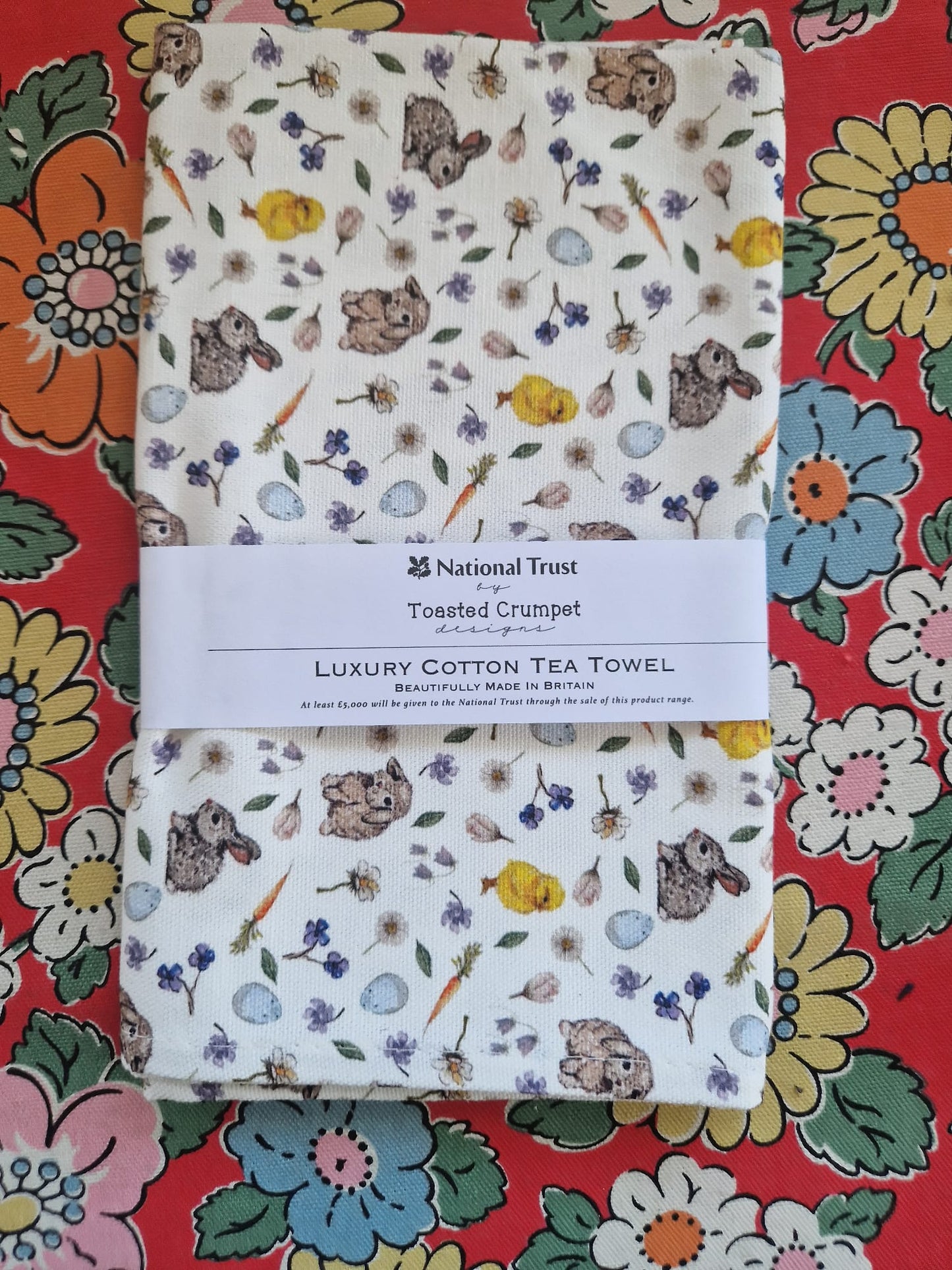 Toasted Crumpet Tea Towel