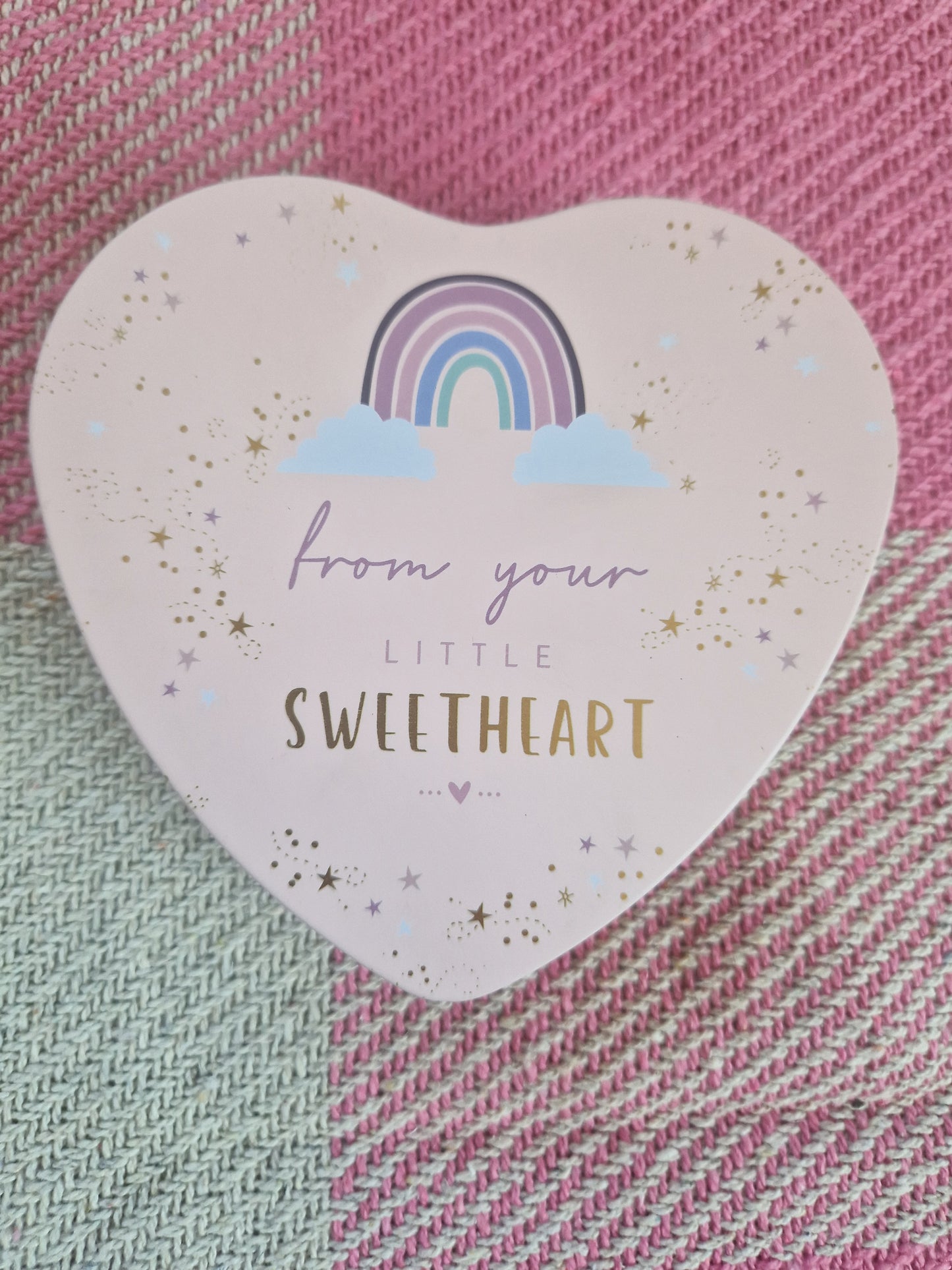 Sara Miller Medium Heart Tin