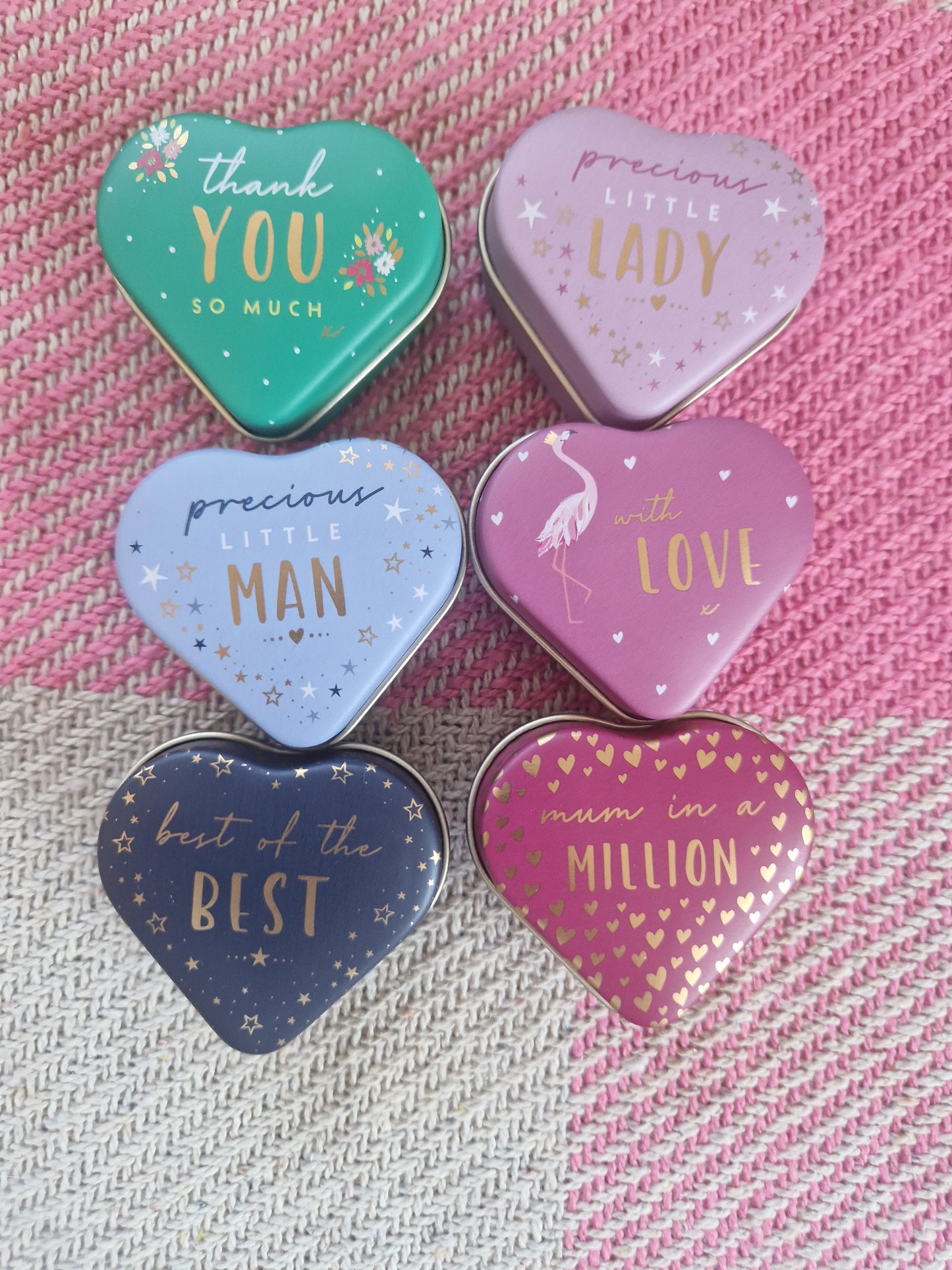 Sara Miller Small Heart Tin