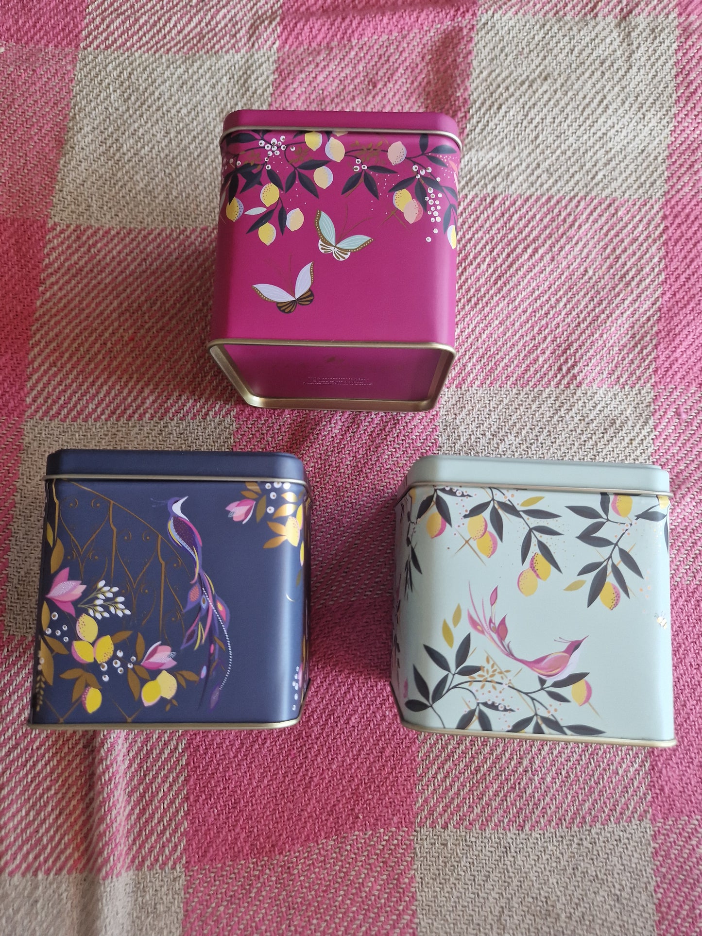 Sara Miller Square Clip Tin