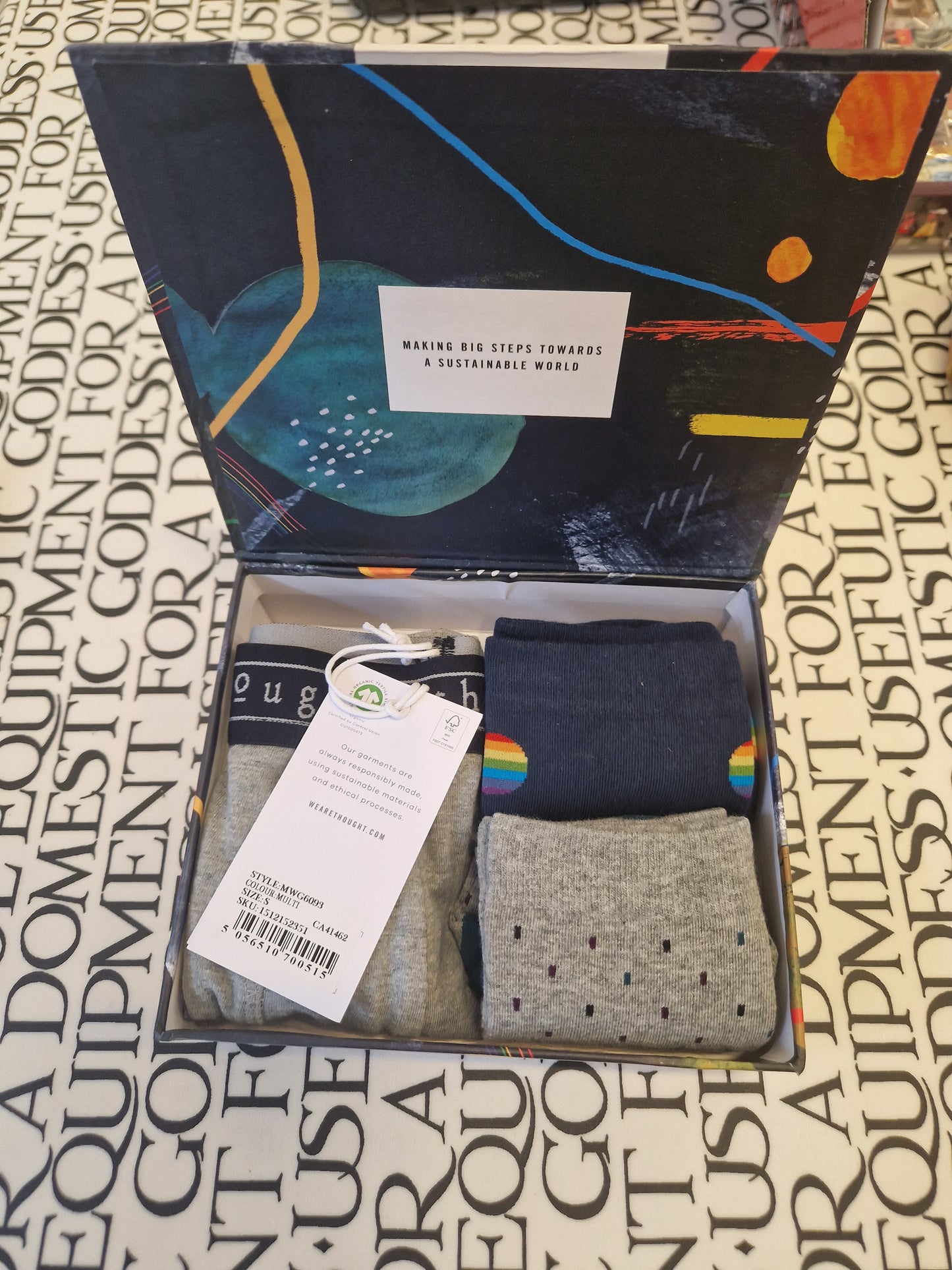 Thought Mens Socks & Boxers Gift Set