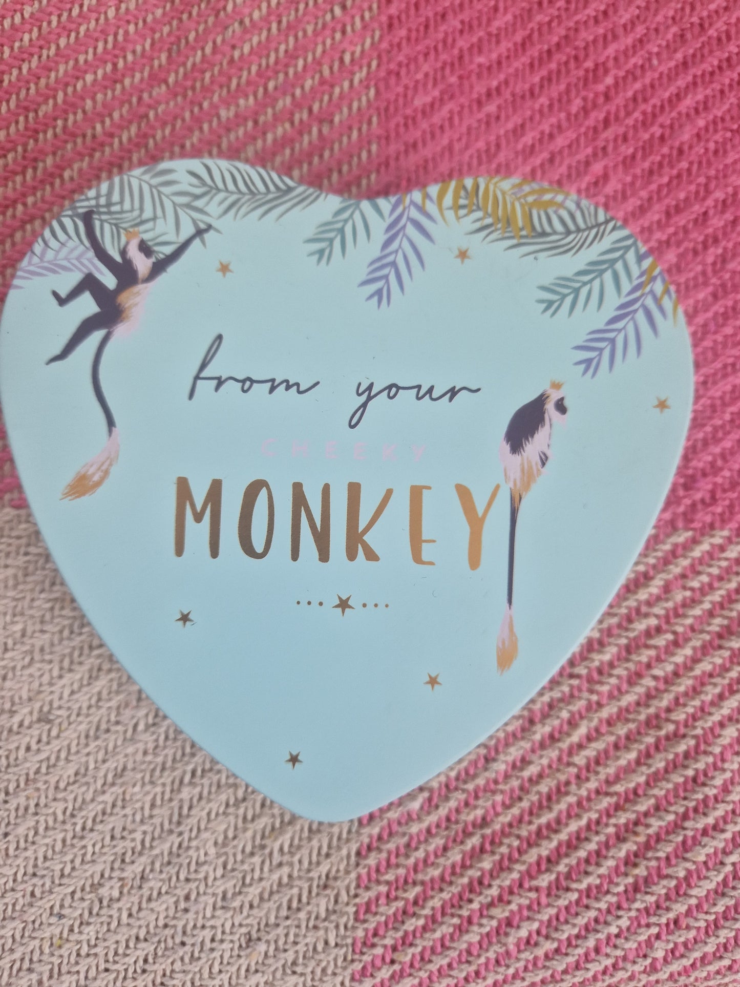 Sara Miller Medium Heart Tin