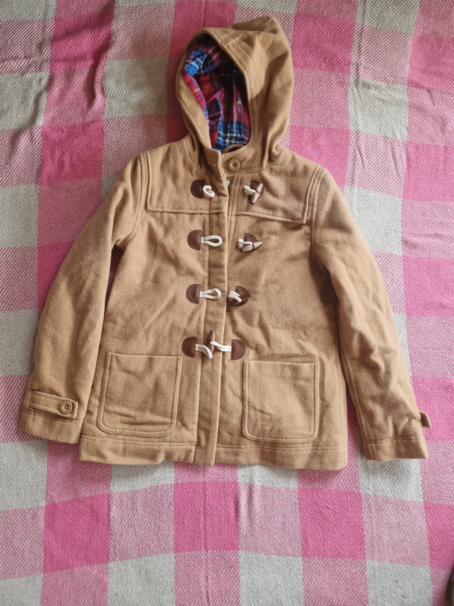 Johnnie B Beige Wool Jacket
