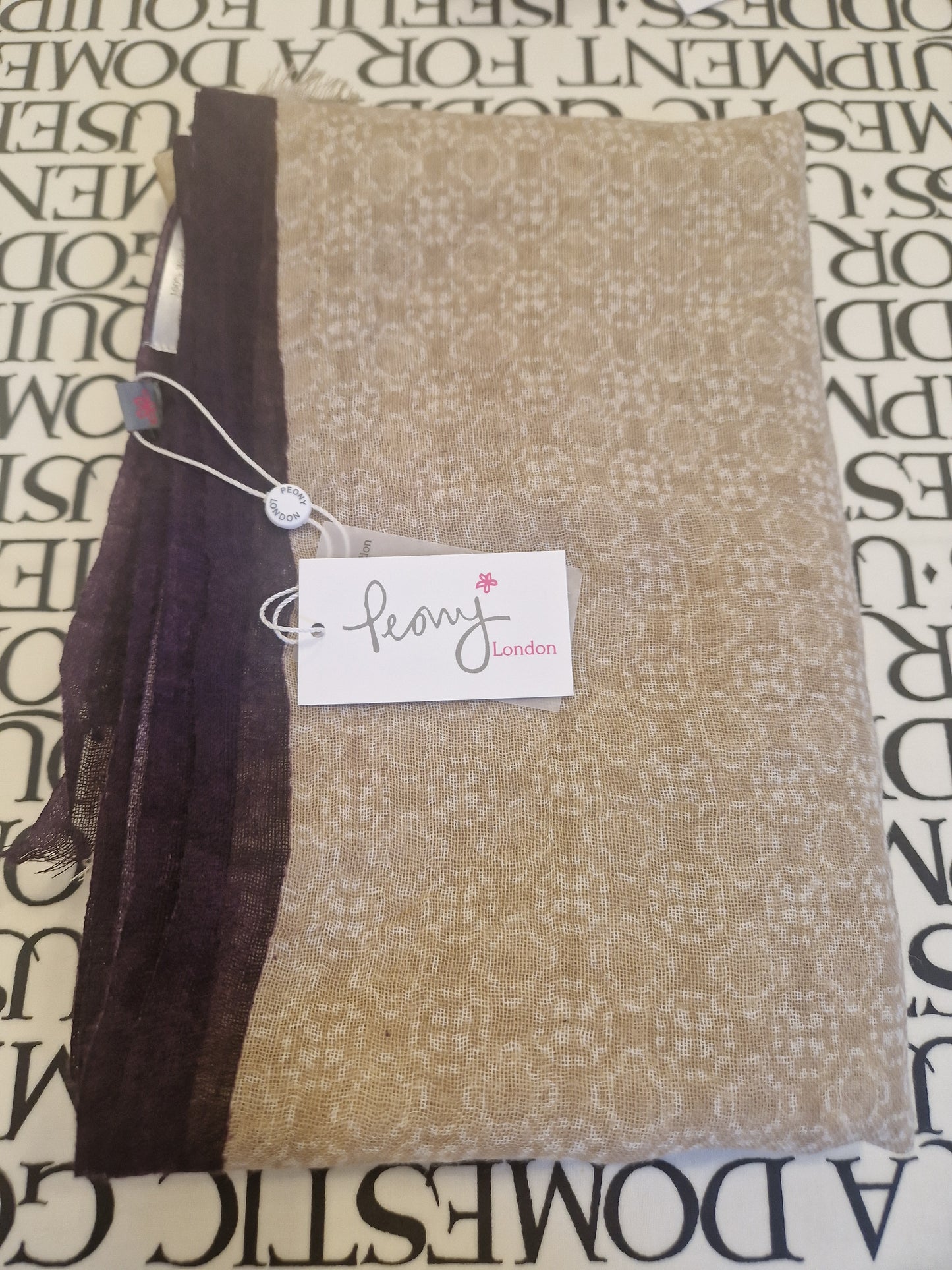 Peony Scarves